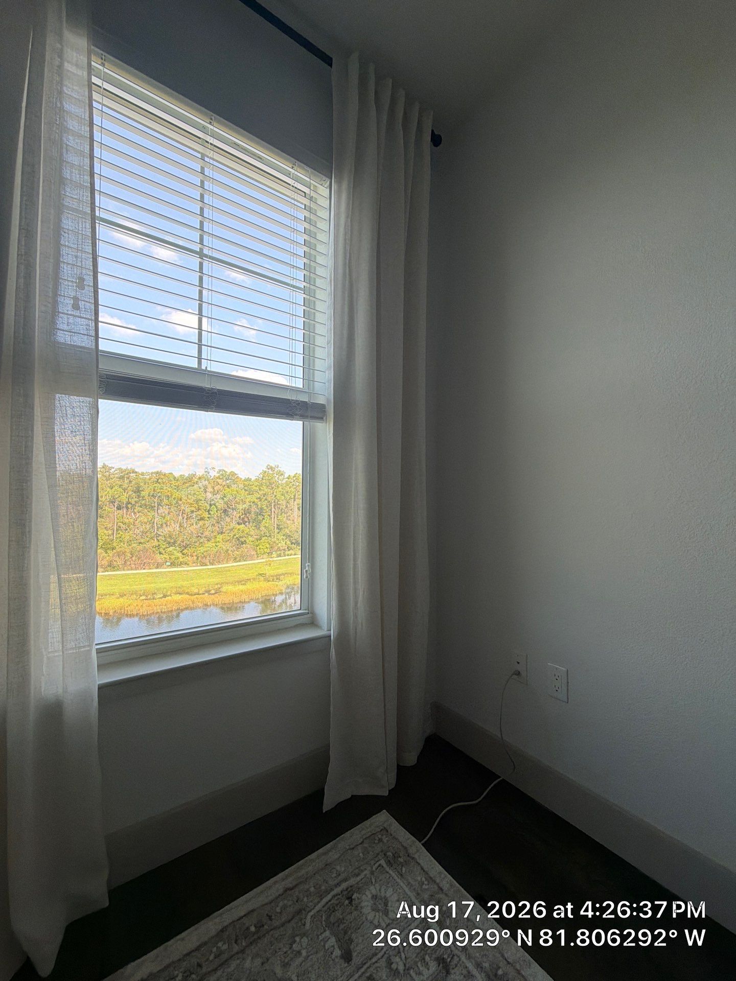 Custom Blind and Sheer Curtain Installation in Fort Myers by CompanyCam Sales Demo