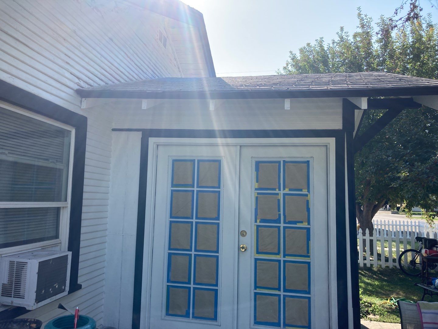 Nampa ID., single level Investment Property Roofing Installation using Owens Corning Oakridge in Peppermill Grey by ID Roofing LLC