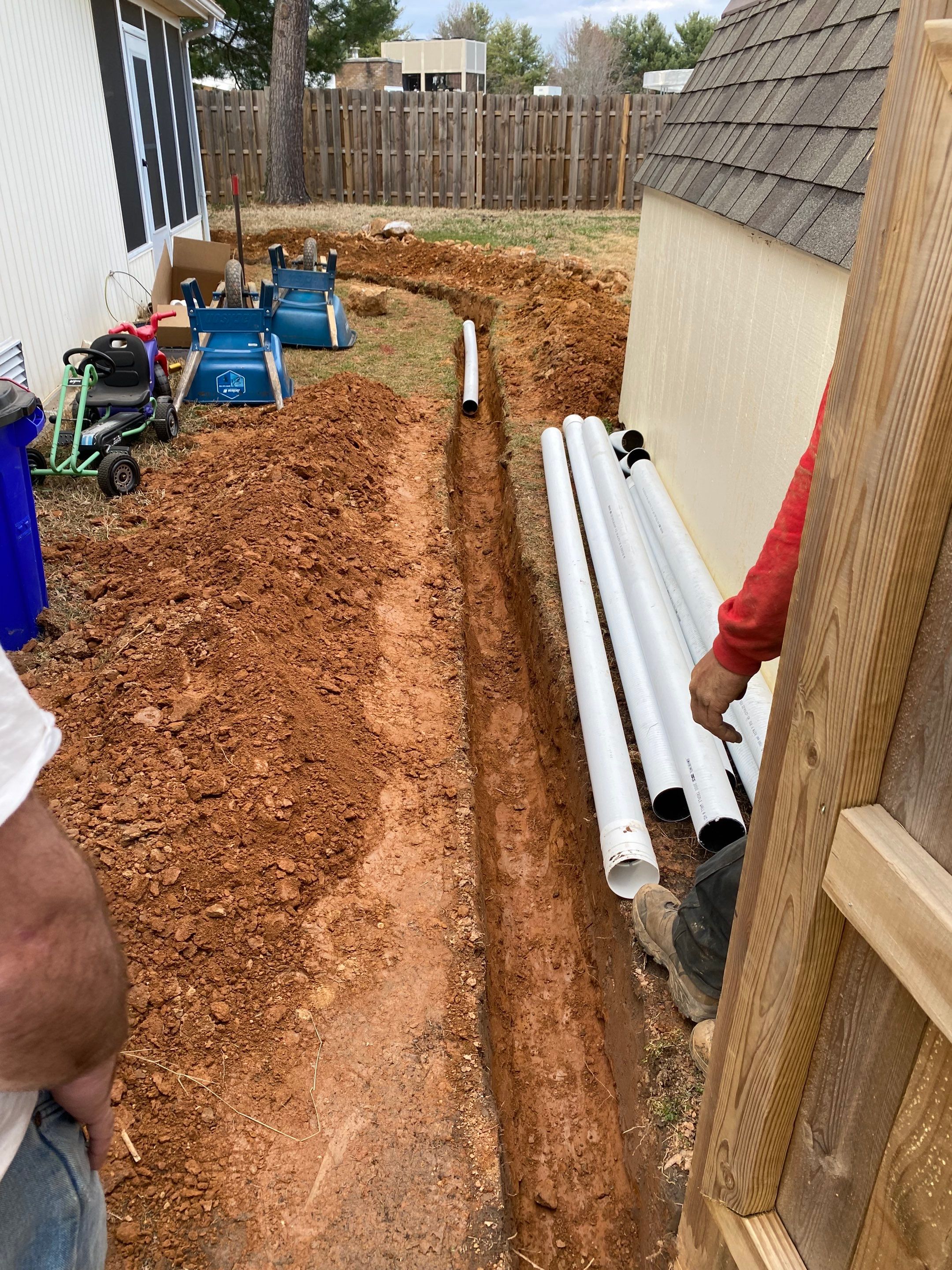 Landscape Design, drainage & flooring by The Smet Companies, LLC