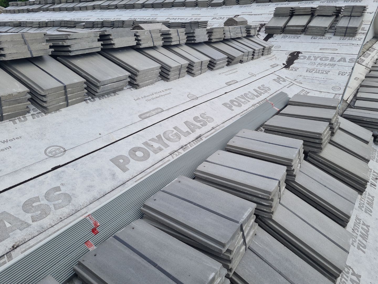 Residential Roofing Installation using Eagle Roofing Tile by BLUES BROTHERS ROOFING