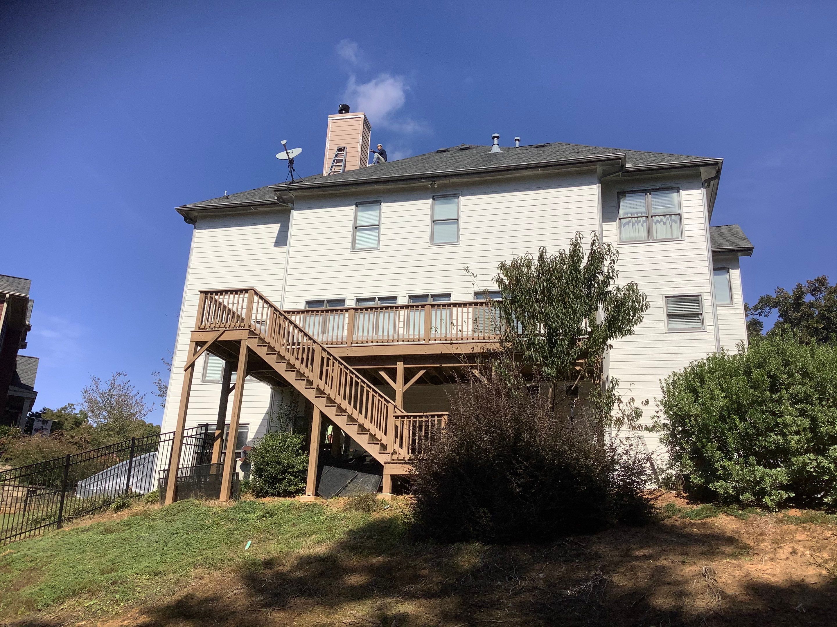 Exterior House Painting and Siding Refresh in Suwanee by Swift Home Renovations