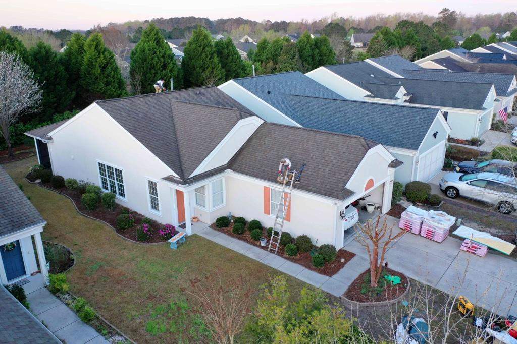 Residential Roofing Installation using Owens Corning® Oakridge Tru-Def Desert Tan by Indigo State Roofing