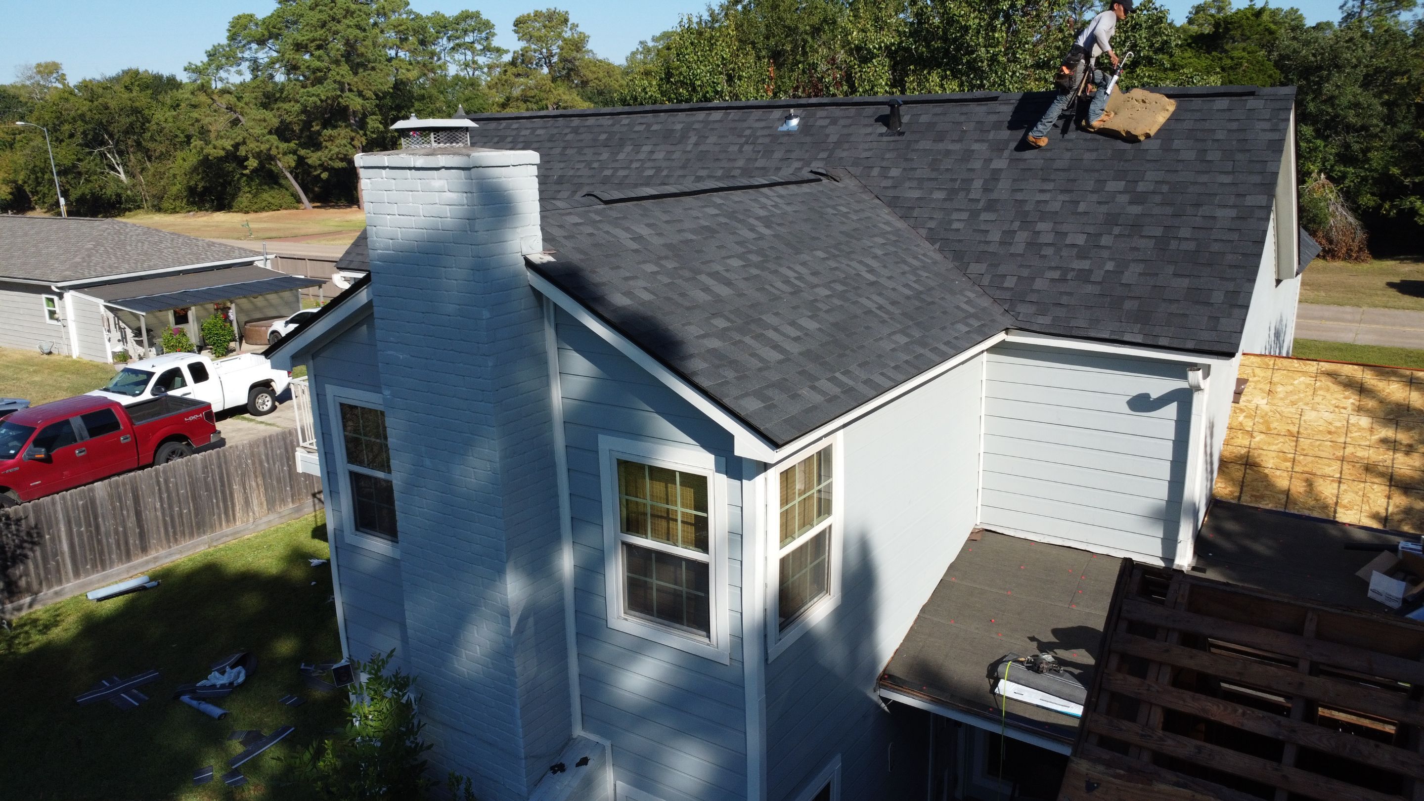Project in Cypress, Texas by Roof Top Innovations