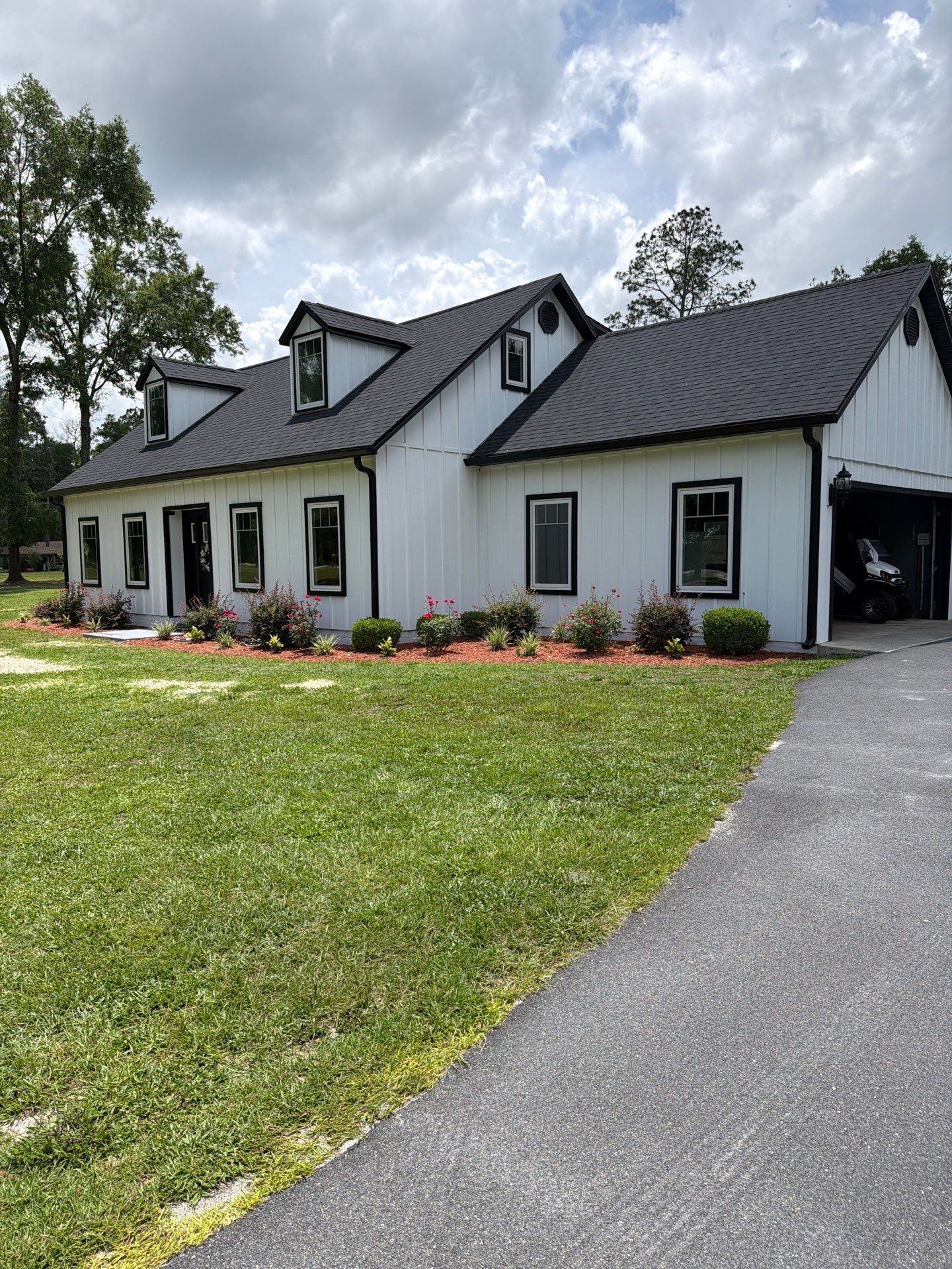 Andersen Window Installation for Modern Live Oak Farmhouse by Windows & Doors Store