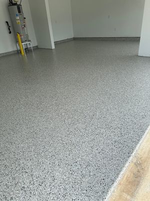 Garage Floor Coating using Cabin Fever