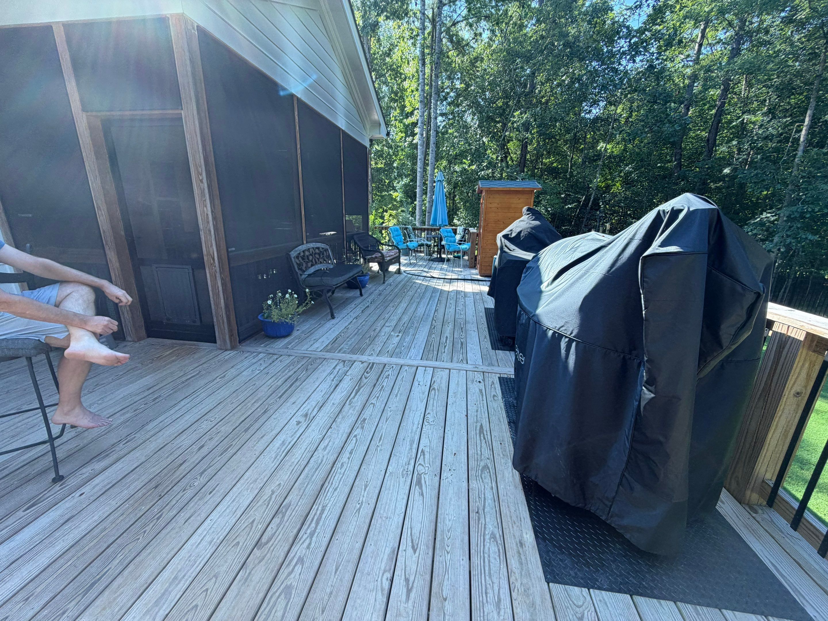 Deck using Wood Sealant by DuraSeal