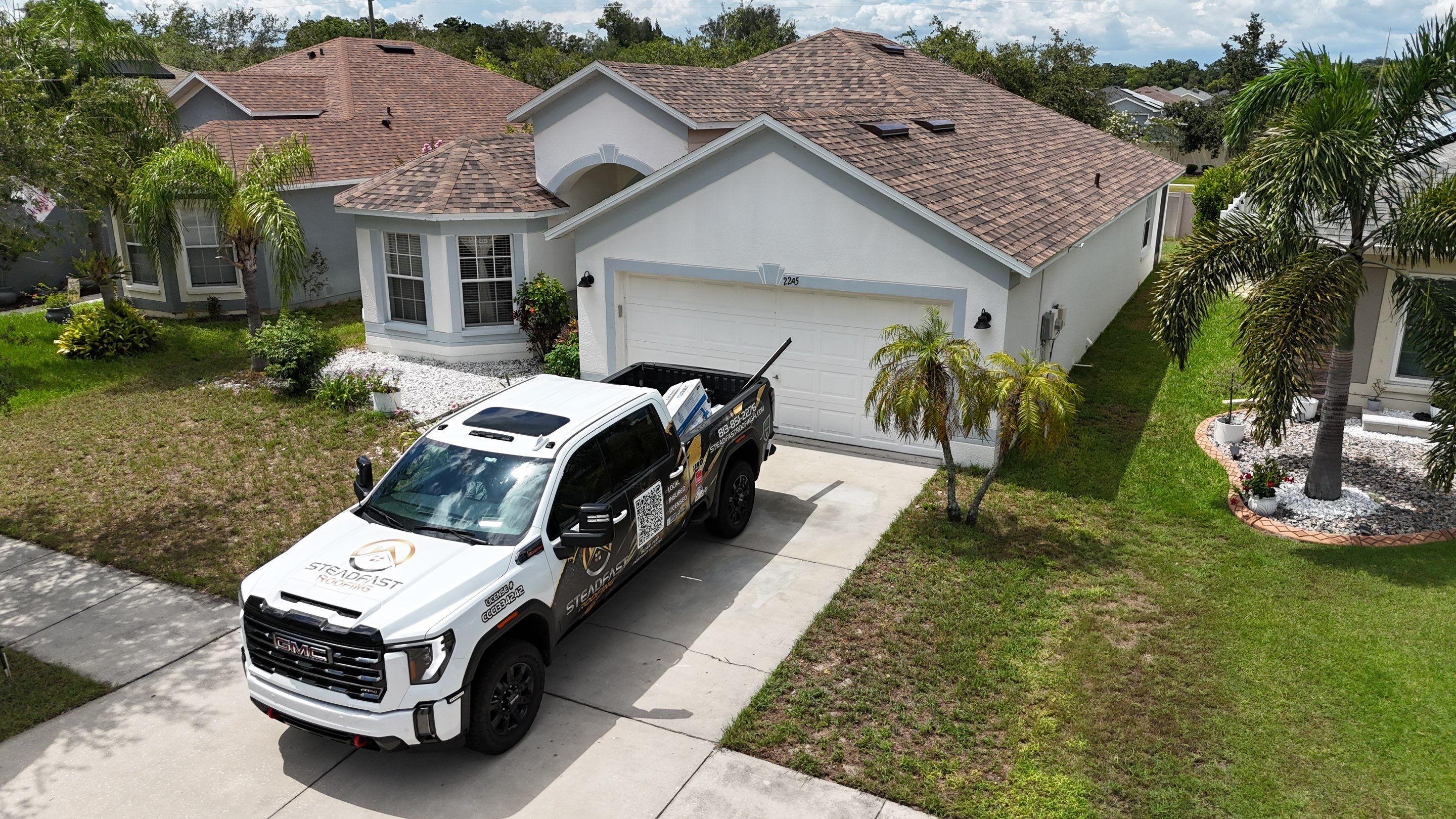 Roof Replacement in Ruskin, FL by Steadfast Roofing 