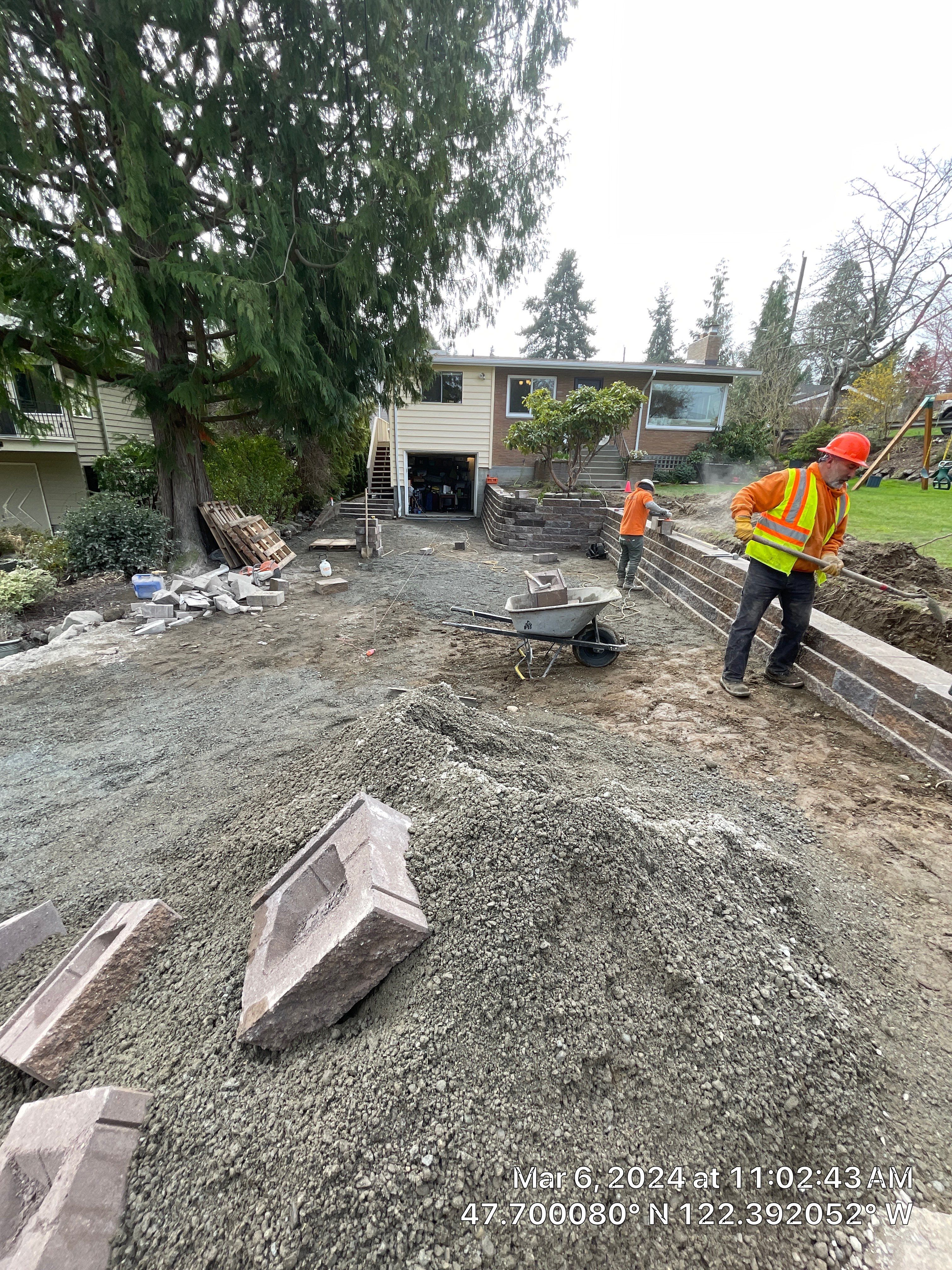 Lorra | Asphalt Driveway Repair & Retaining Wall by Jireh Asphalt & Concrete Inc 