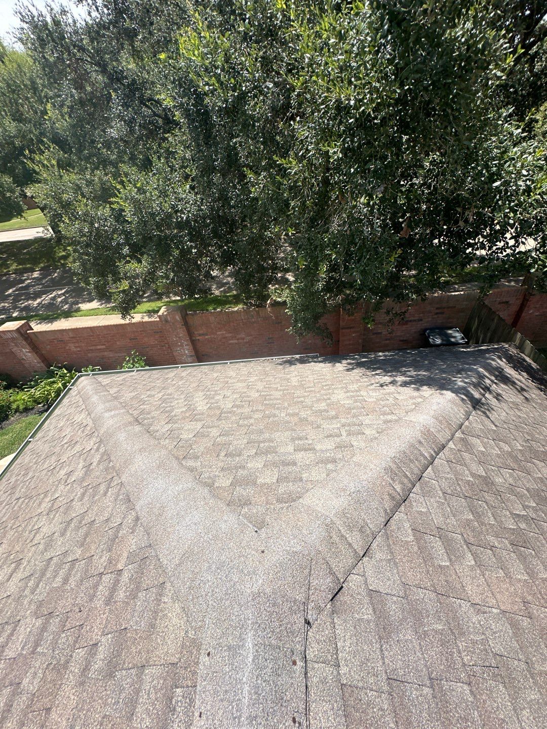 Hail Damage using Owen's Corning Duration (Lifetime) Shingles by Roof Repair Company