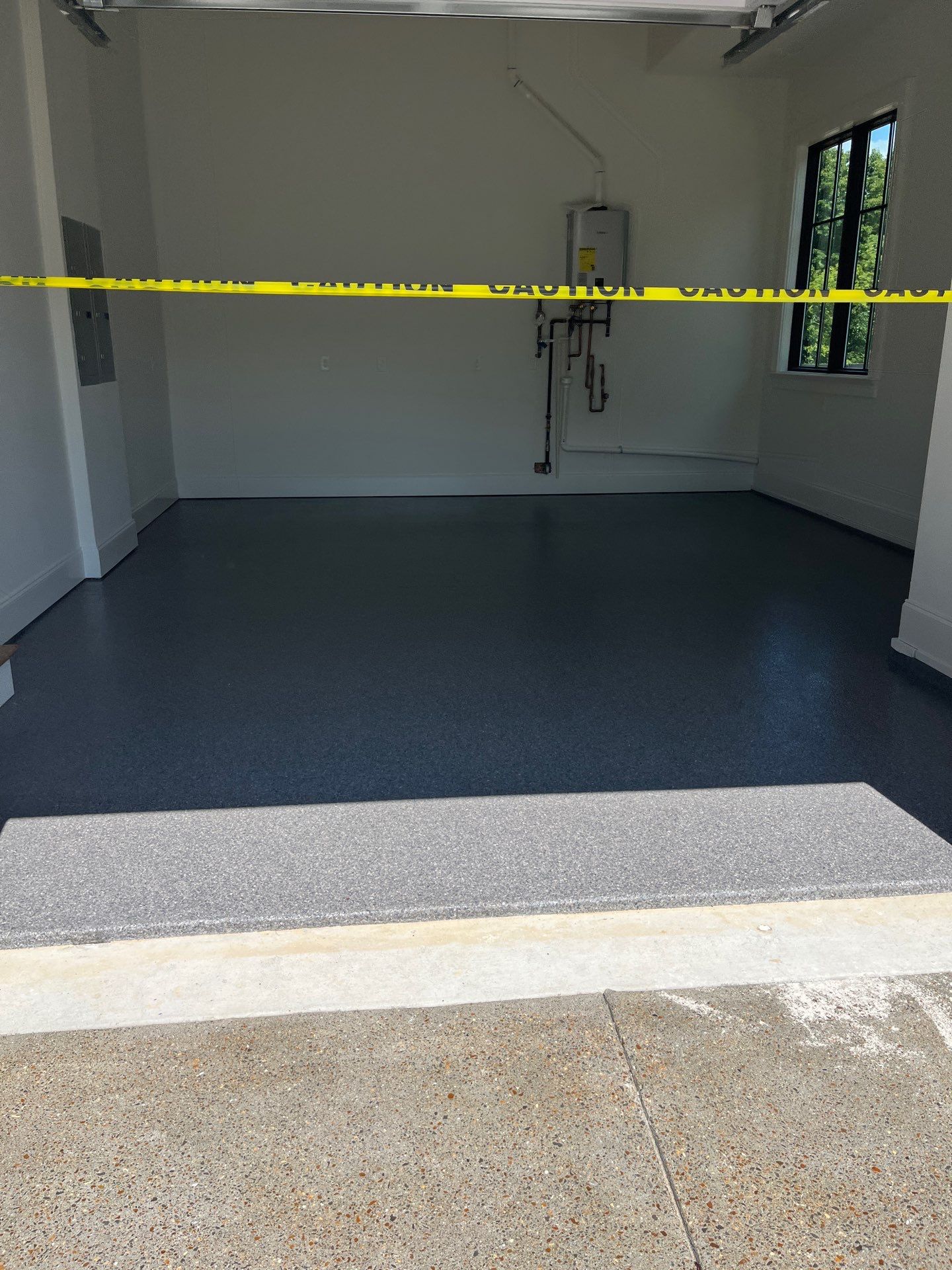 Garage Floor Coating using Dolerite by My Garage Floor Guys
