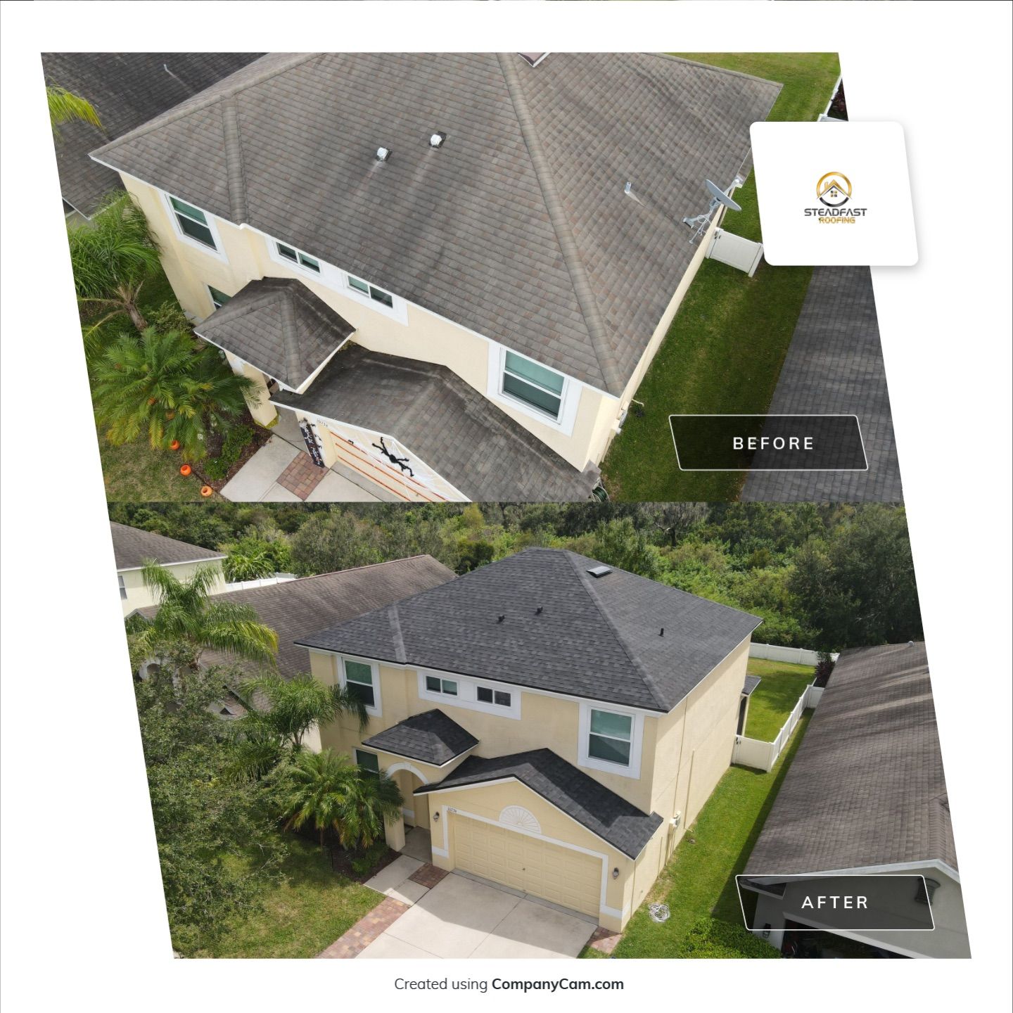 Roof Replacement in Riverview, FL by Steadfast Roofing