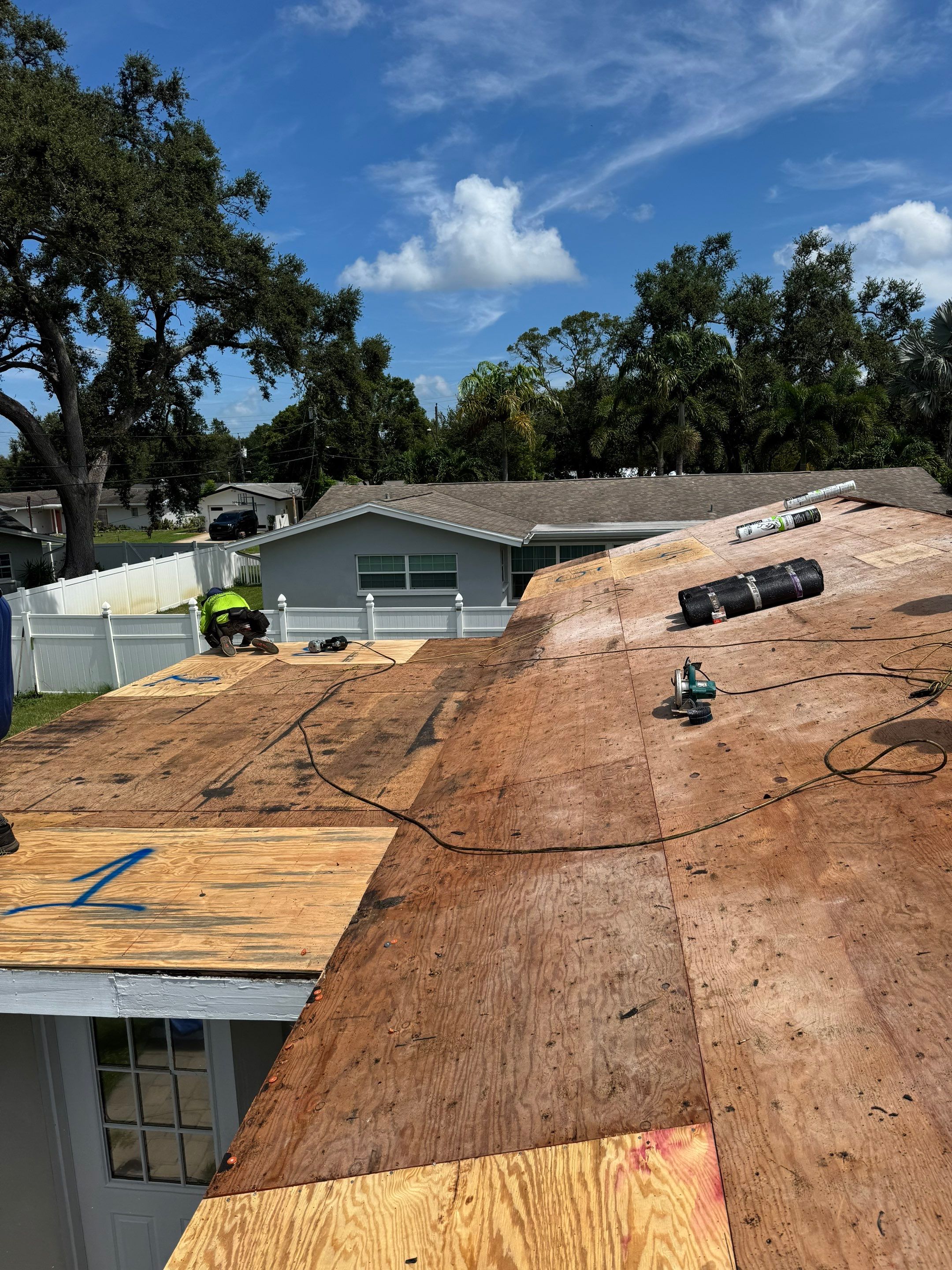 Project in Clearwater 33755 by Mitchell Roofing Company LLC 