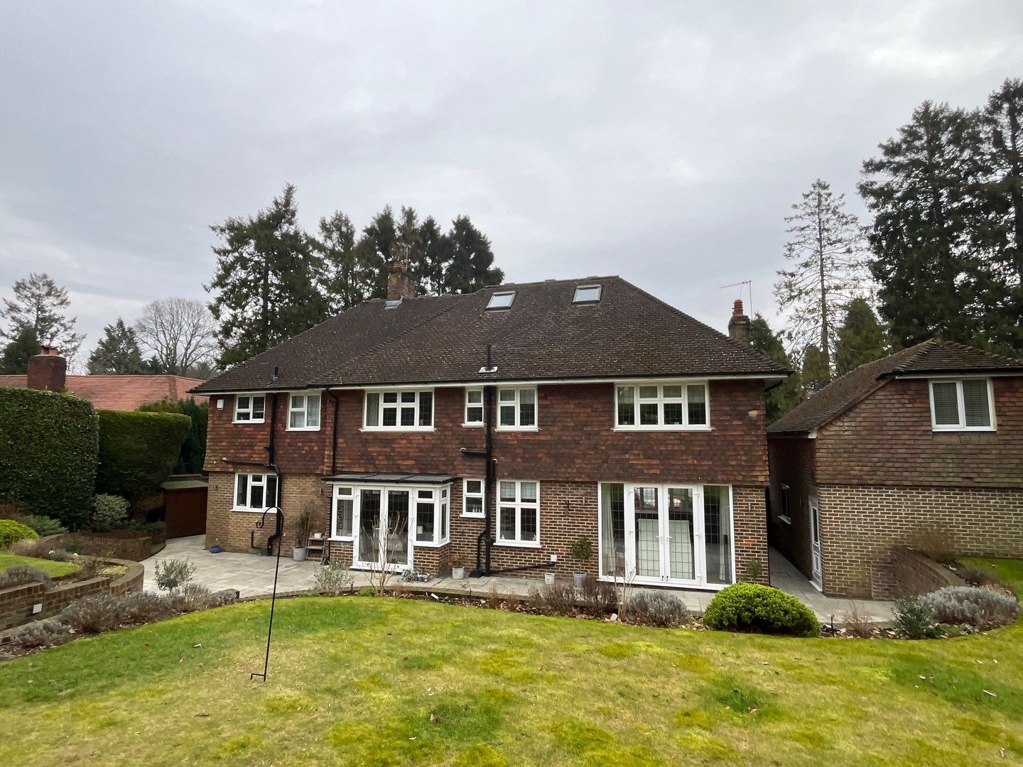 Roof Clean and Biocide Treatment using Honda 15lpm Low Pressure Washing Machine by Ges Exterior Cleaning ltd