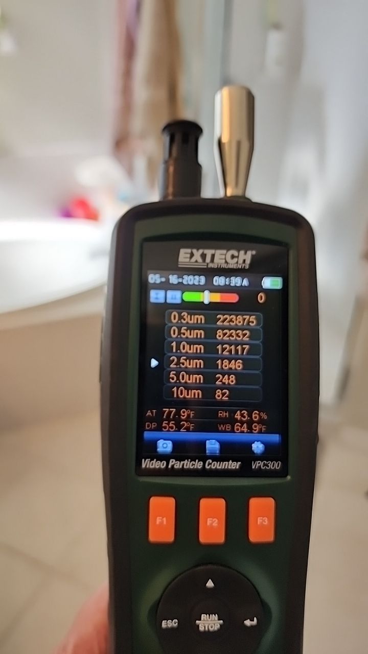 Extremely poor Indoor Air Quality by Building performance Solutions LLC