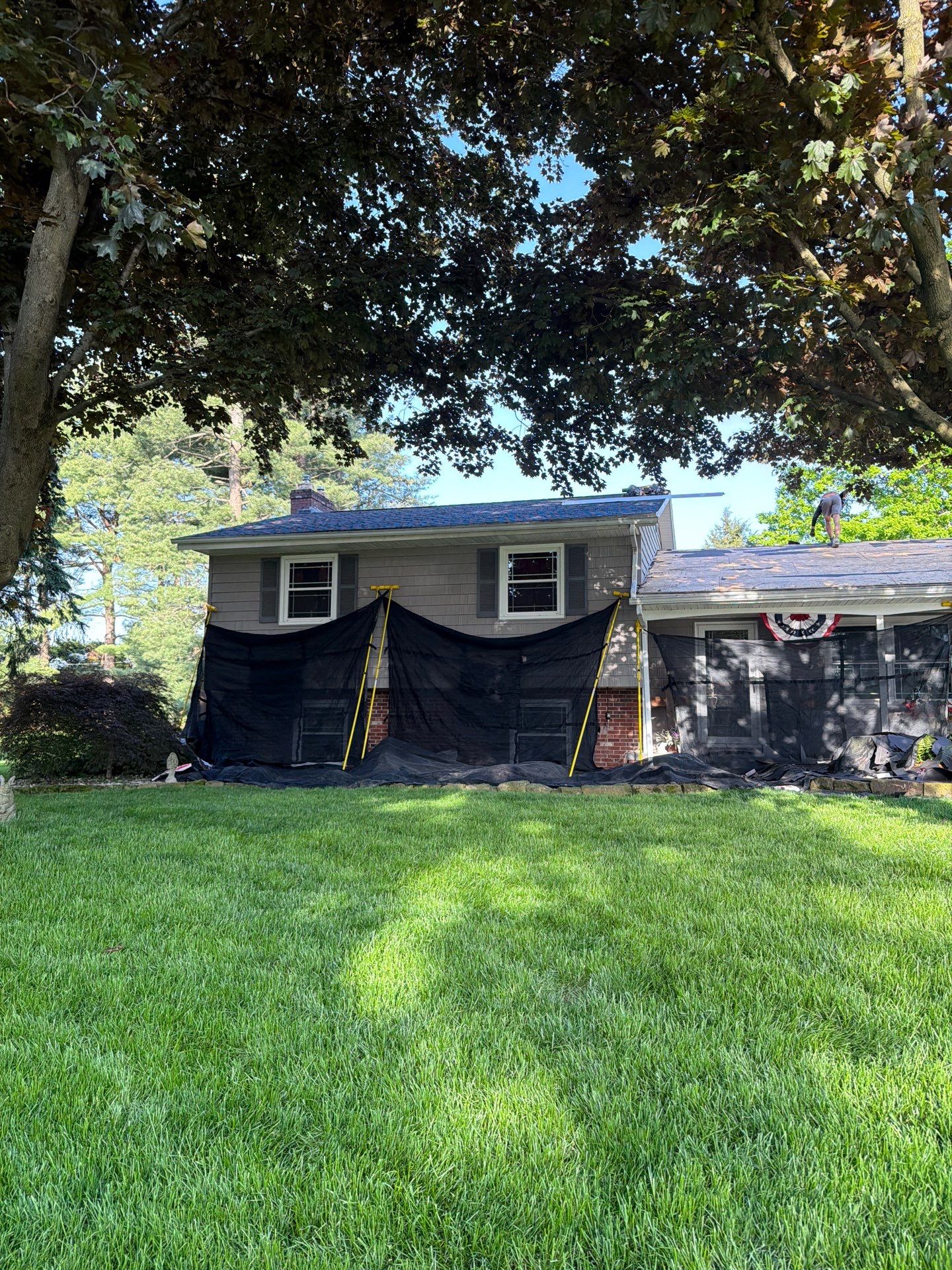 Architectural Shingle Roof Replacement and Gutter Protection in Wooster, Ohio by Cornerstone Roofing And Siding