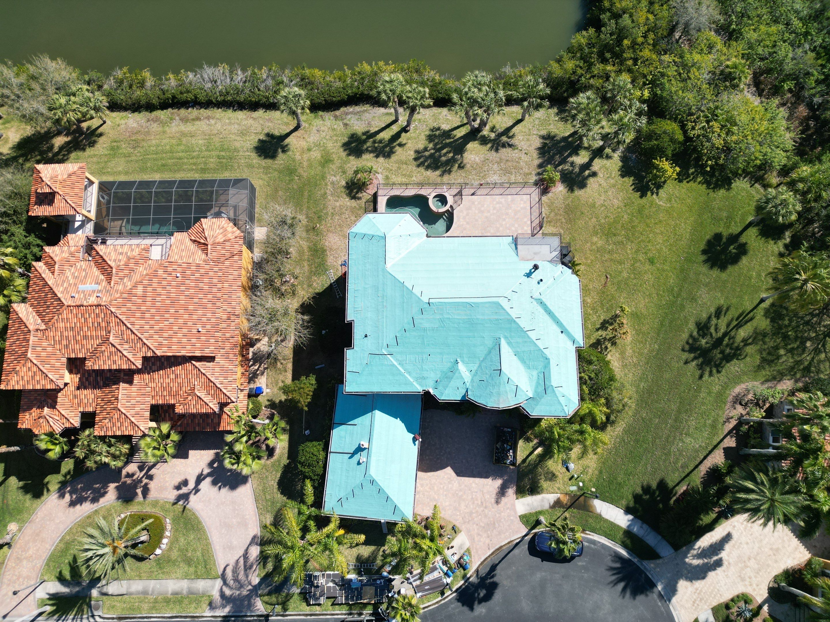 Dark Bronze Standing Seam by Reimagine Roofing