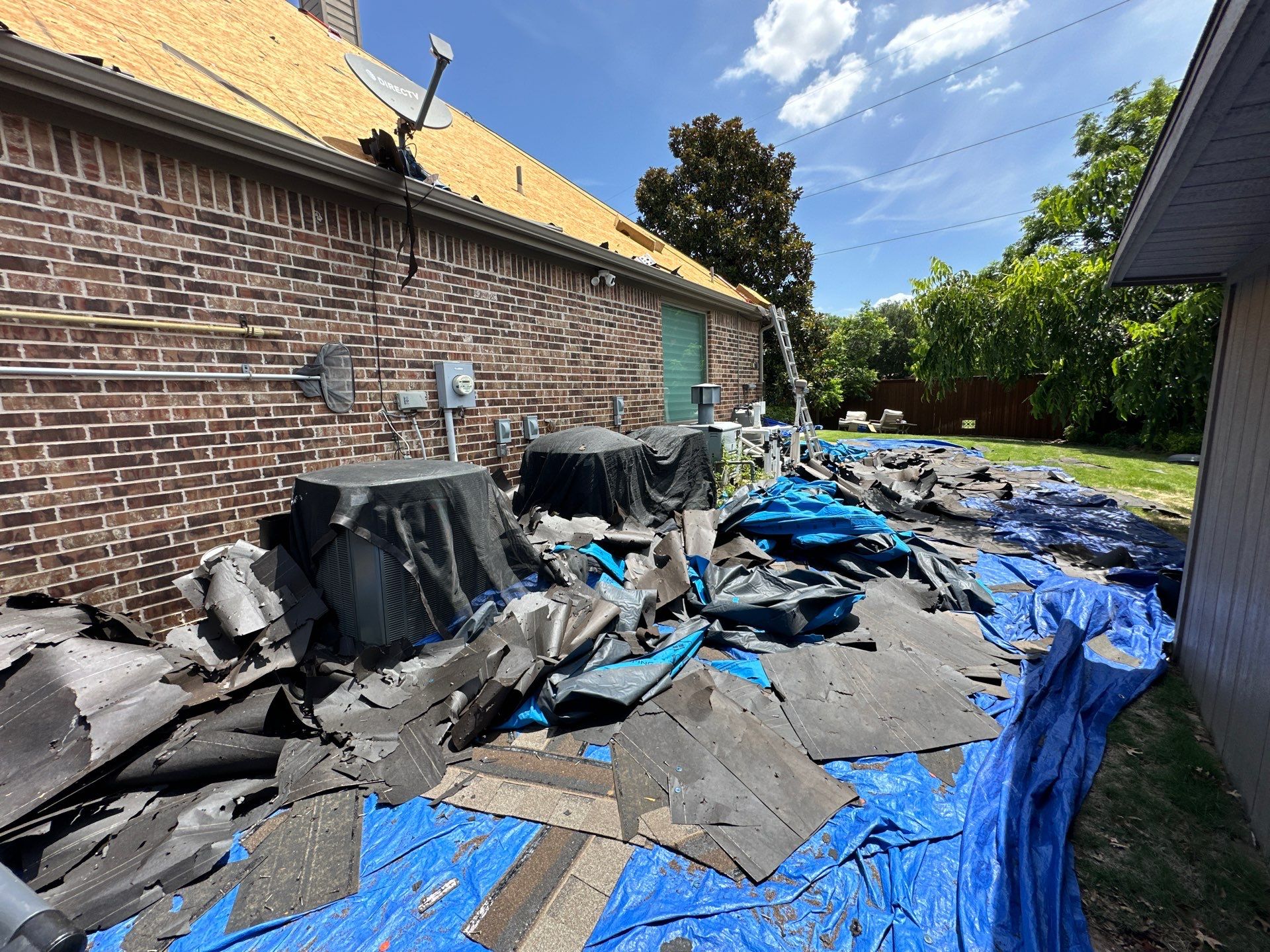 Residential Roof Repair using IKO Dynasty Class 3 Impact Resistant Shingles by Becker Roofing and Exteriors