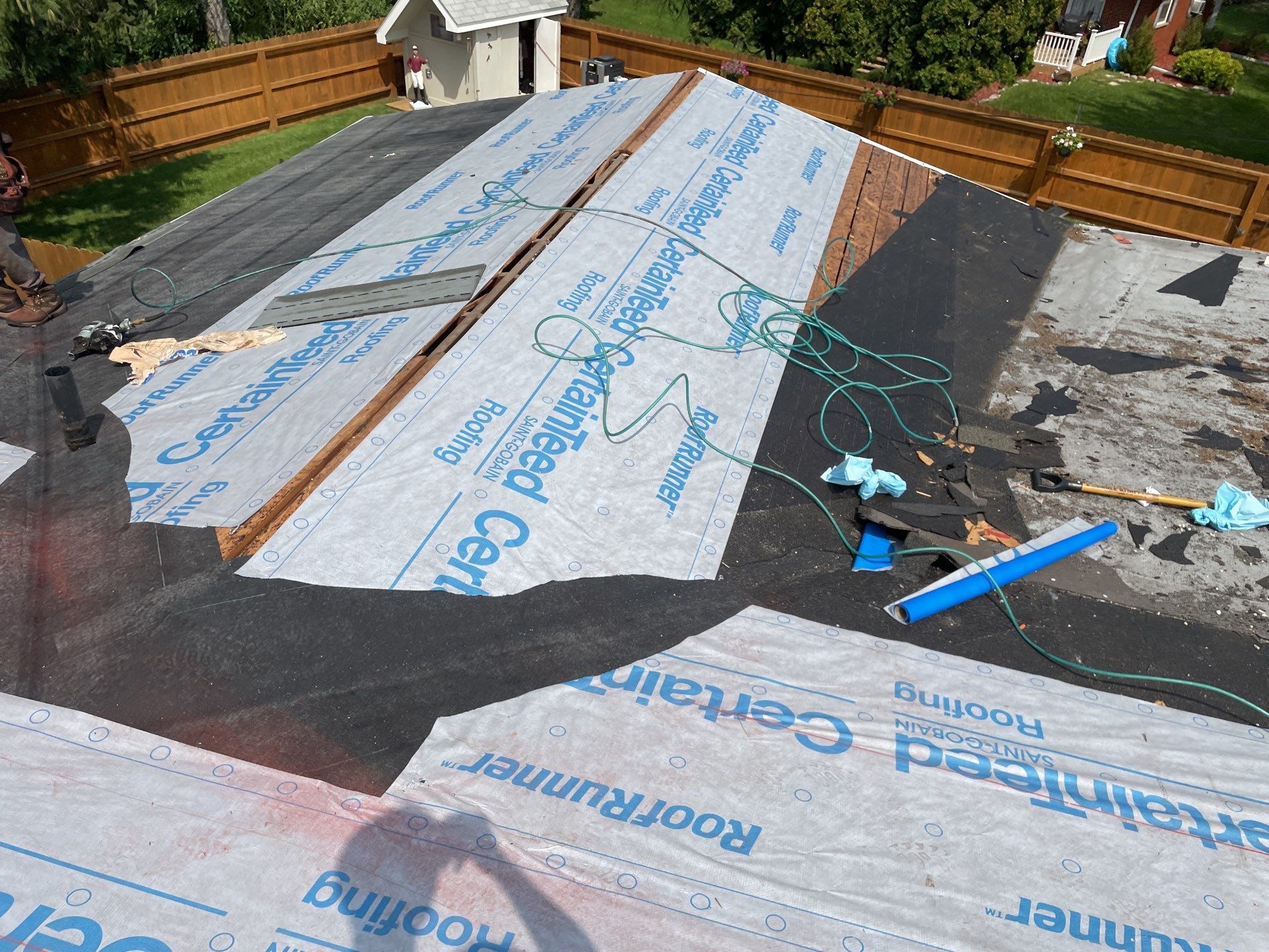 Roof Replacement using CertainTeed Landmark by 180 Contractors
