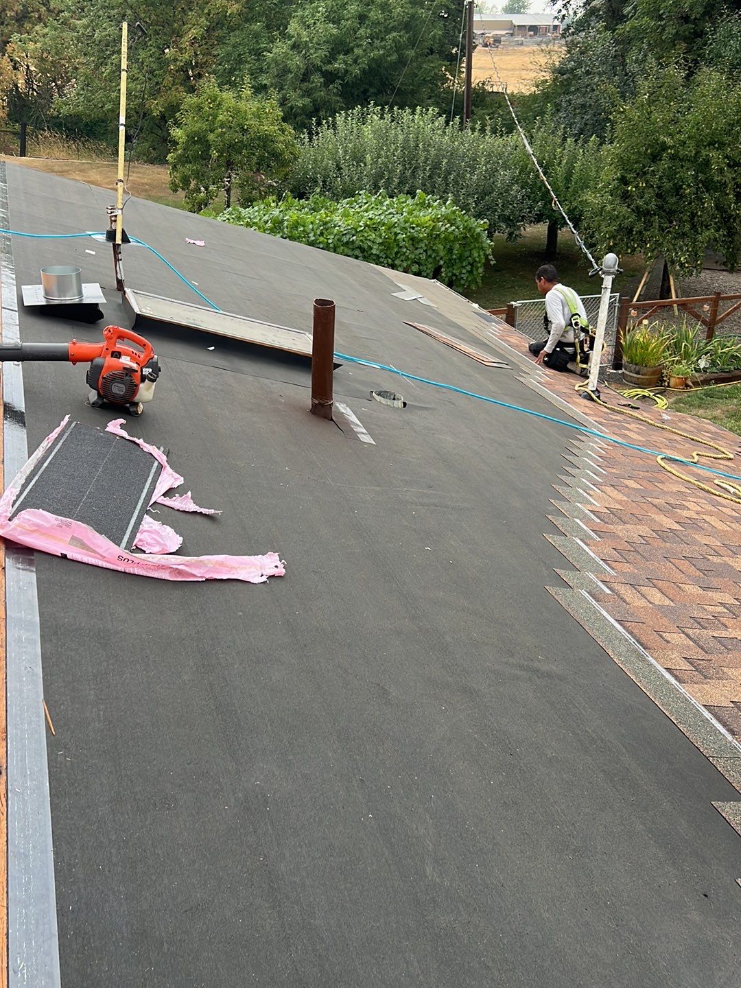 Residential Roofing Installation using Owens Corning Duration Shingles by BEST Roofing & Waterproofing