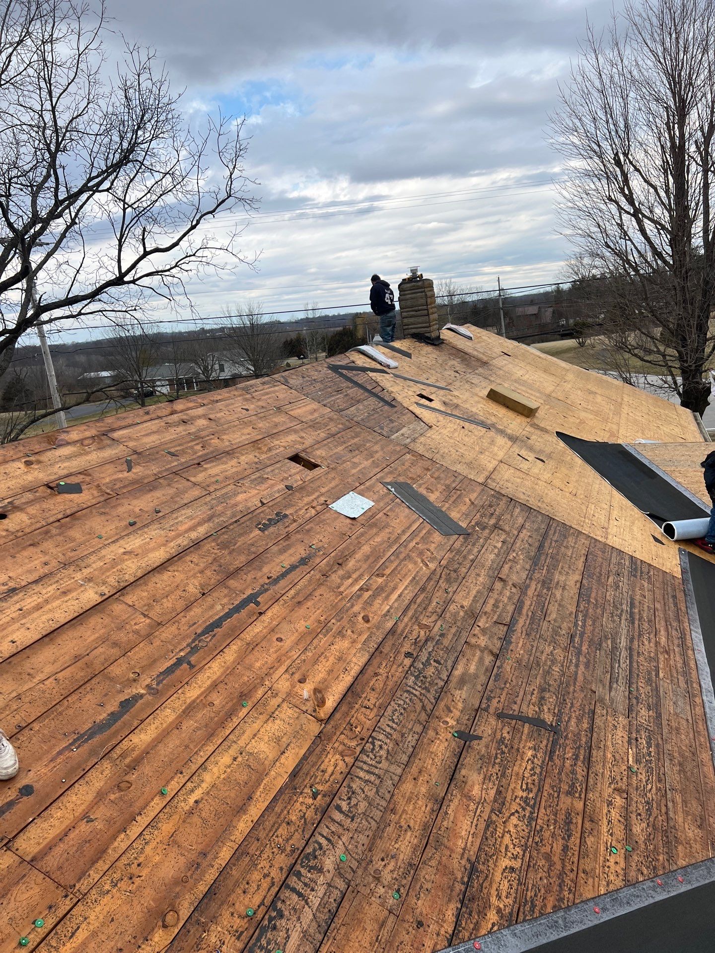 Residential Roofing Installation using Timberline HDZ Shingles - Charcoal by RoofX 