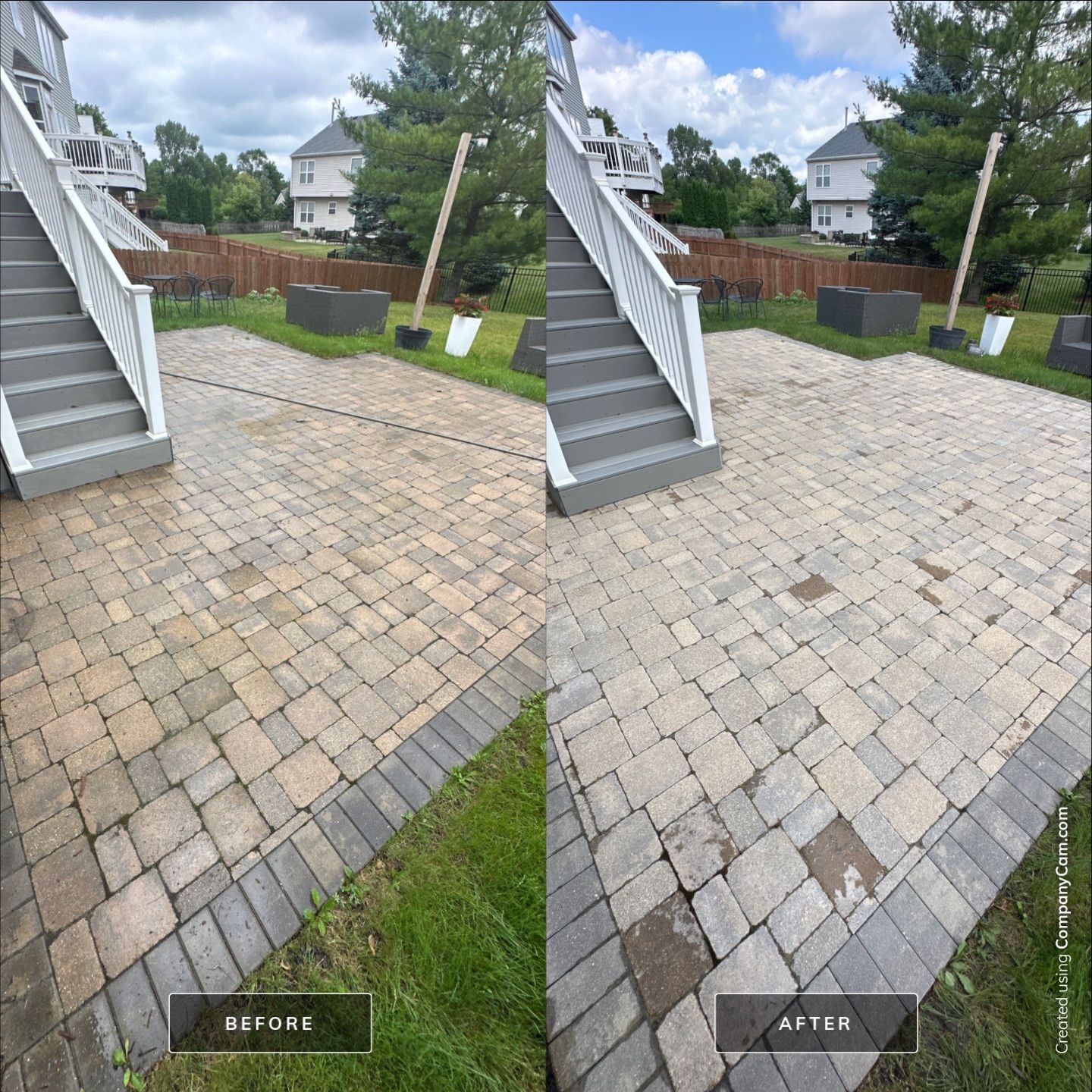 Project in Wauconda by Simmons Power & Soft Washing