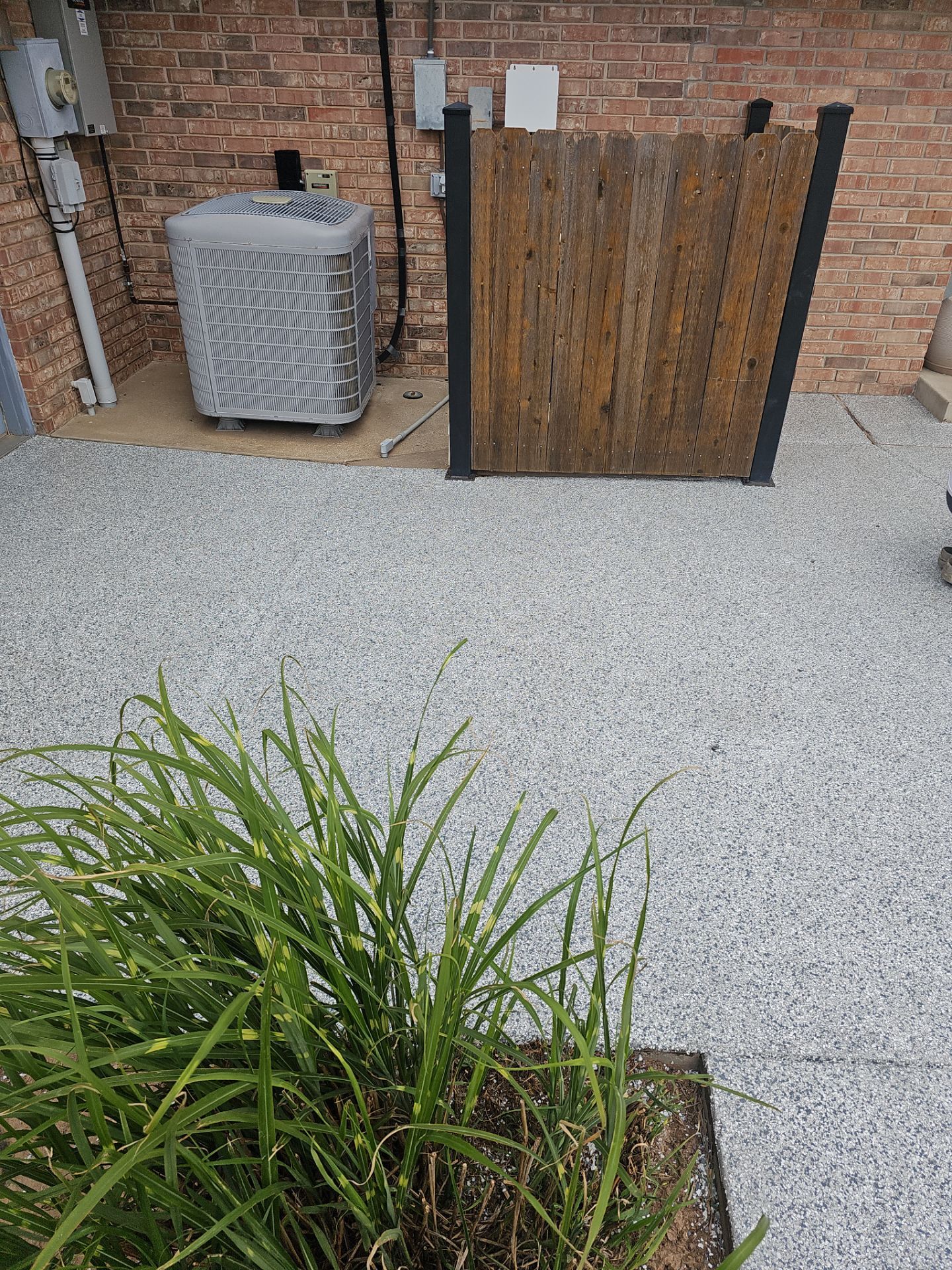 Patio & Pool Deck Coating using Slate Stone by Copperhead Coatings