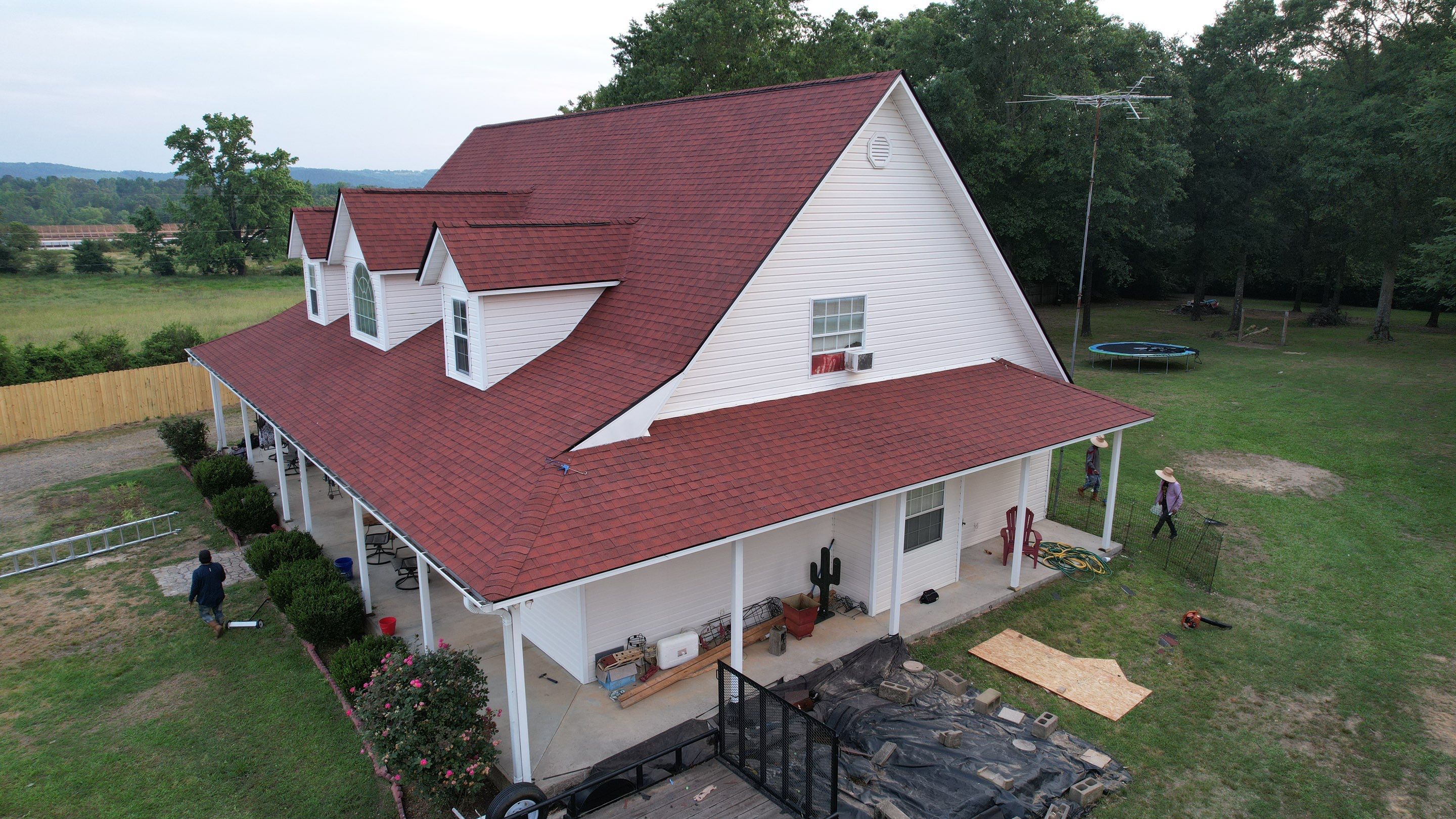 Residential Roofing Installation using GAF Timberline HDZ by Hostetler Roofing