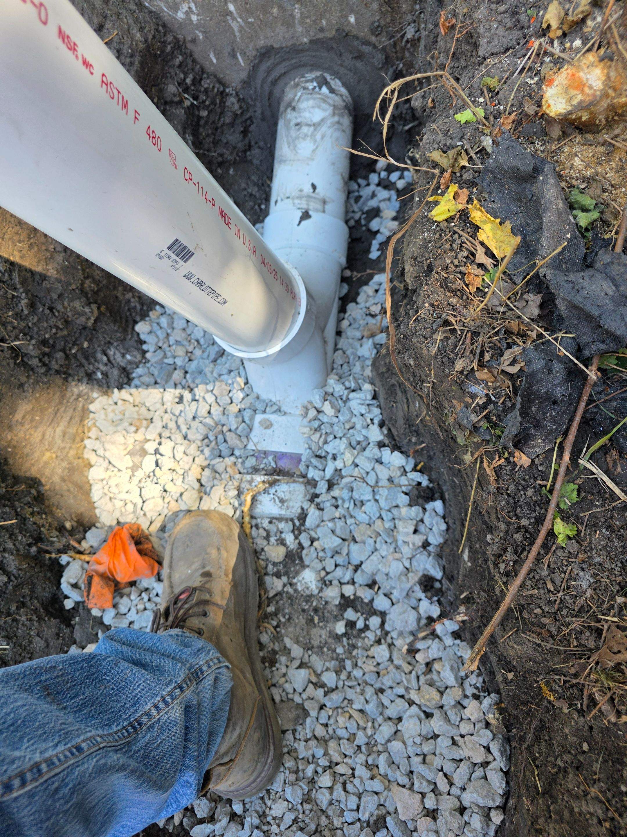 Sewer Line Repair, Camera Inspection & Collector Hub Rebuild by Allied Water Services