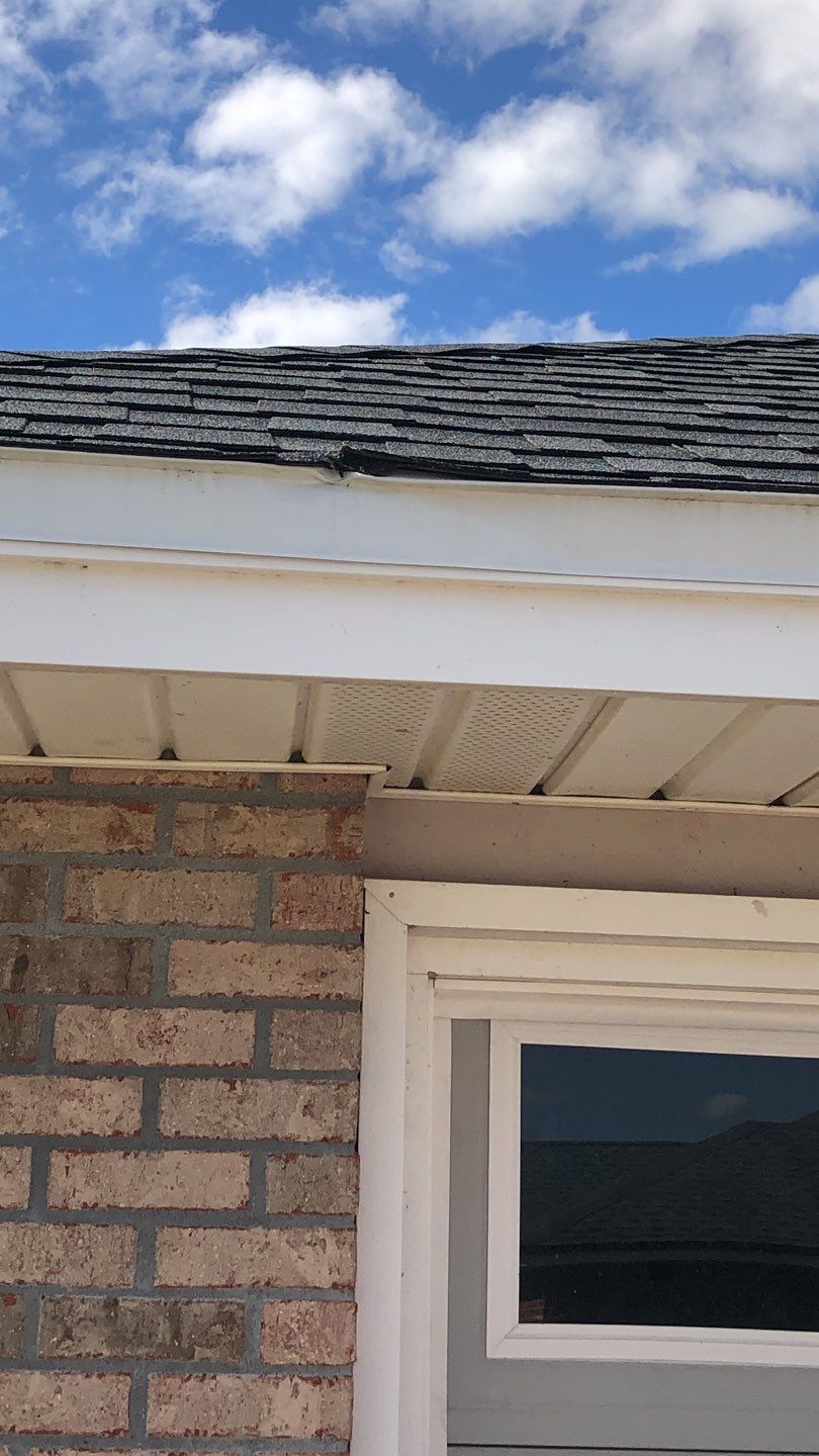 Gutter Installation using K-Style Seamless Gutters by Gutter Professors