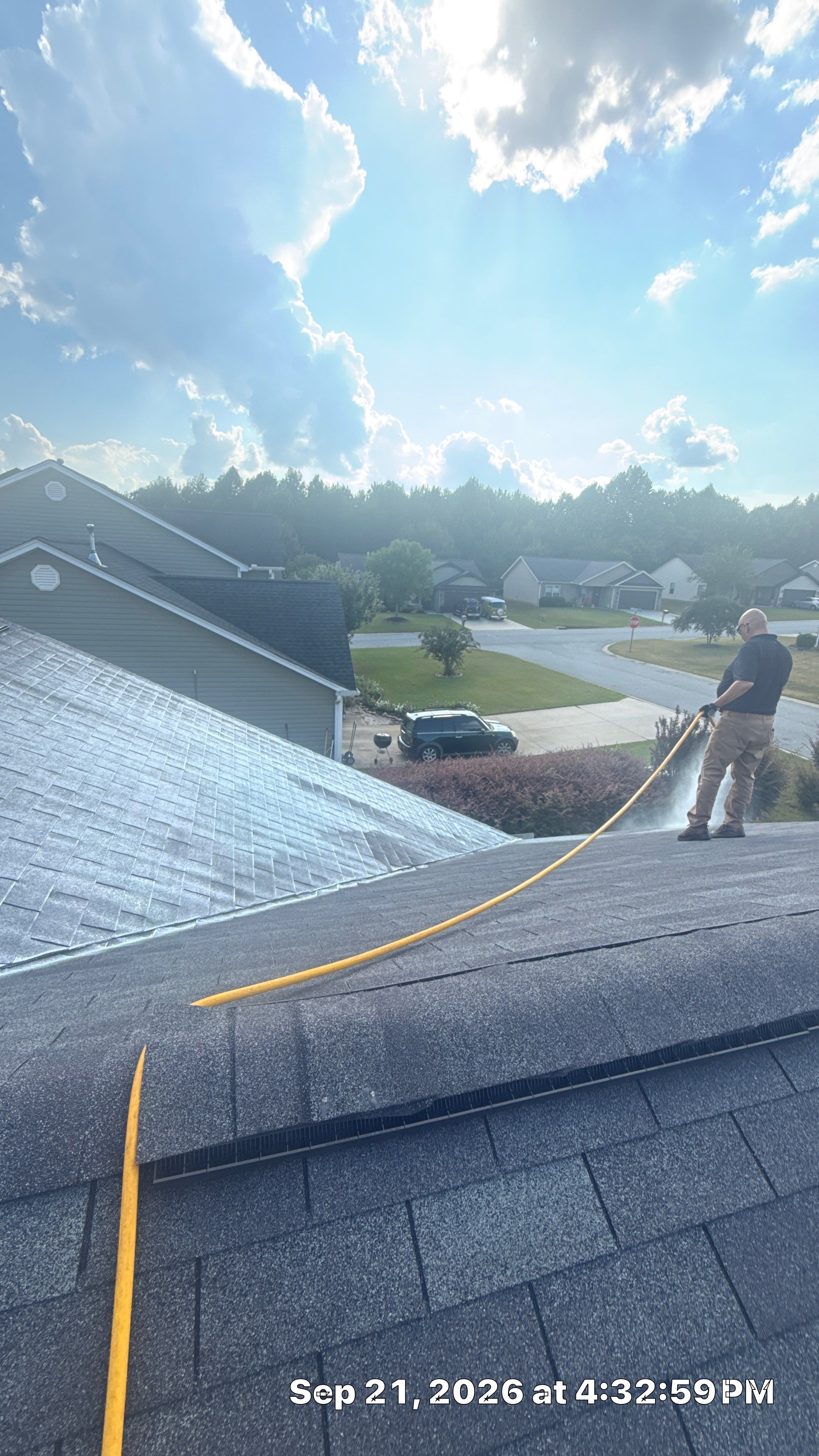 Residential Roof Rejuvenation and Cleaning Service in Anderson by Bright Home Connections