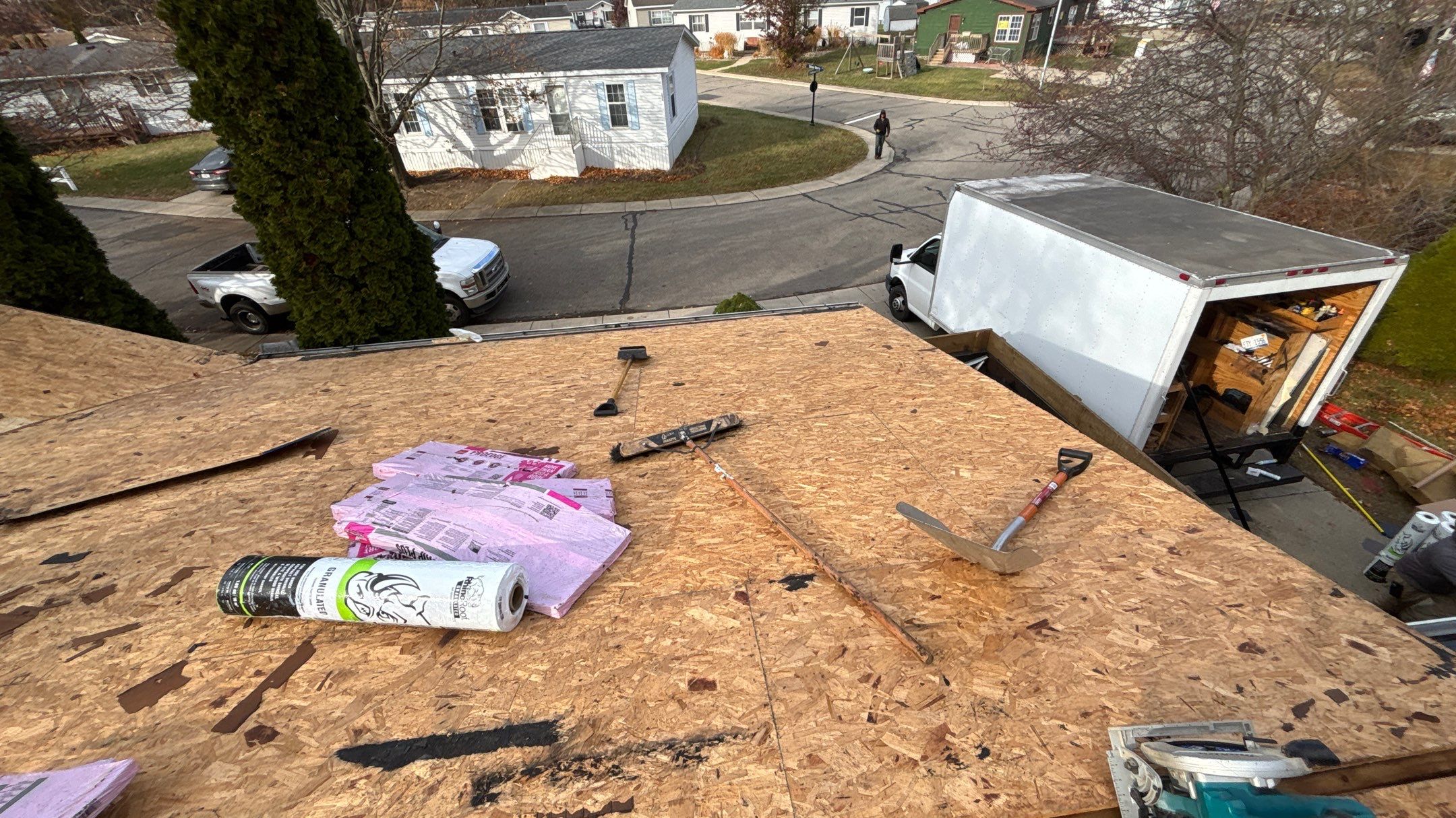 Roof Replacement using Owens Corning Estate Gray by 180 Contractors