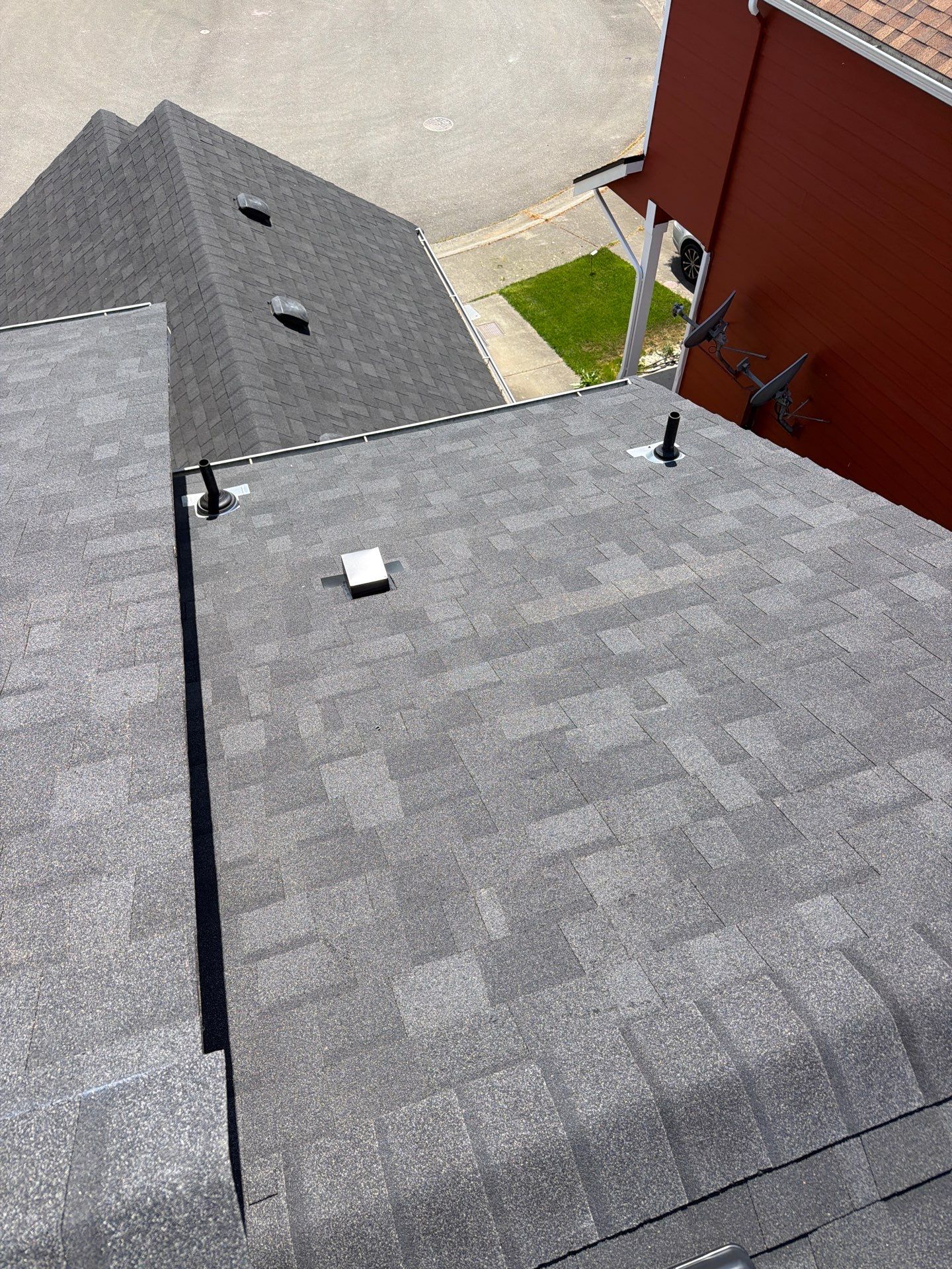 Residential Roofing Installation using GAF HDZ Shingles by Roofing Formula LLC