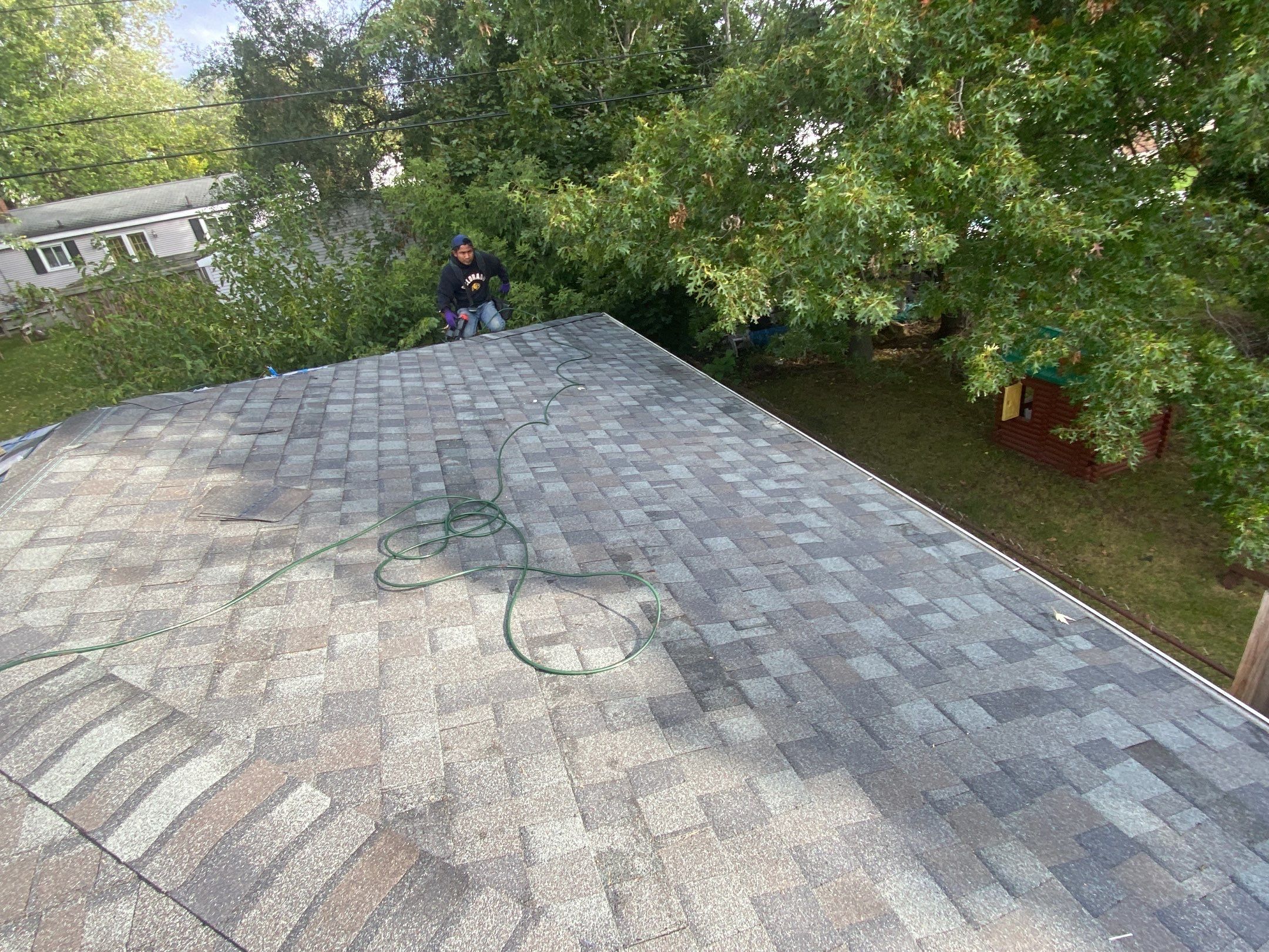 Roof Replacement using CertainTeed Landmark by 180 Contractors
