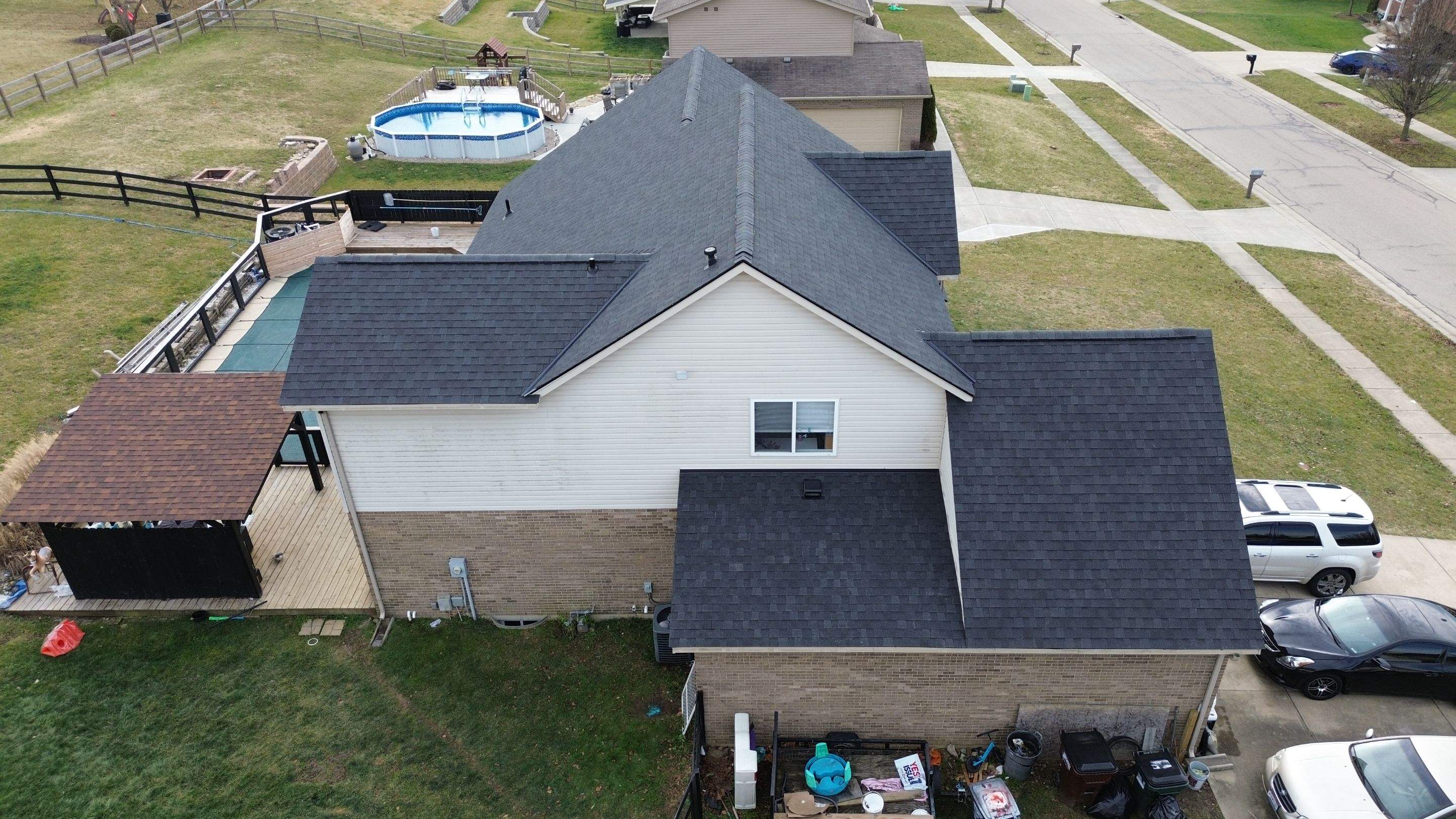 West Hamilton - Pristine Black & Gutters by Tamlin Roofing