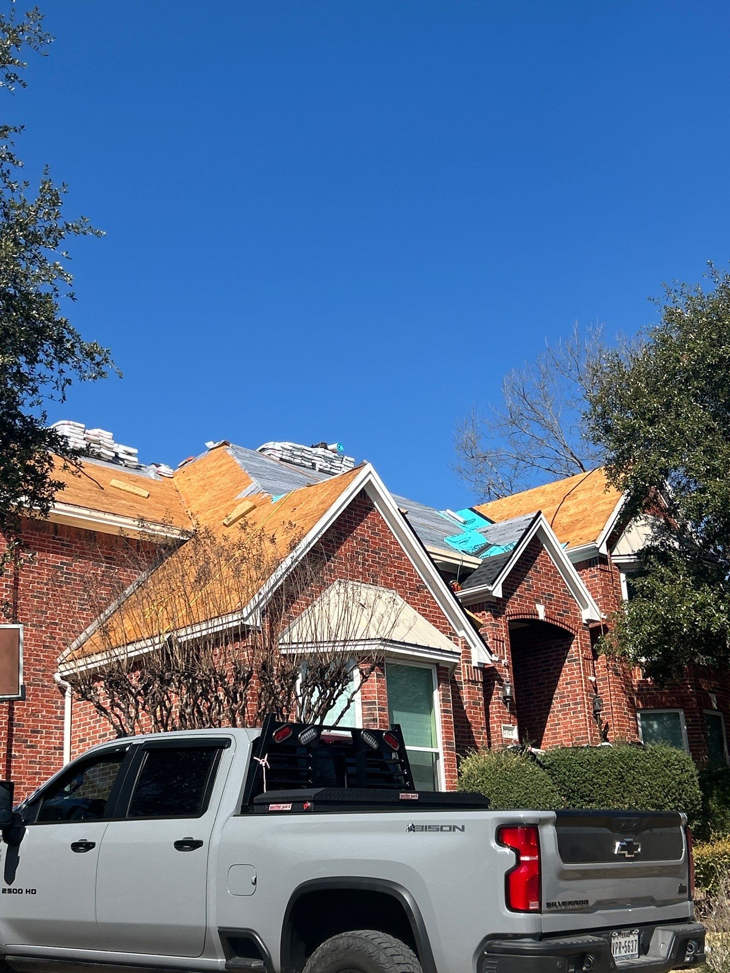 Residential Roof Replacement using GAF - Armorshield ll - Weathered Wood by Action Exteriors Austin