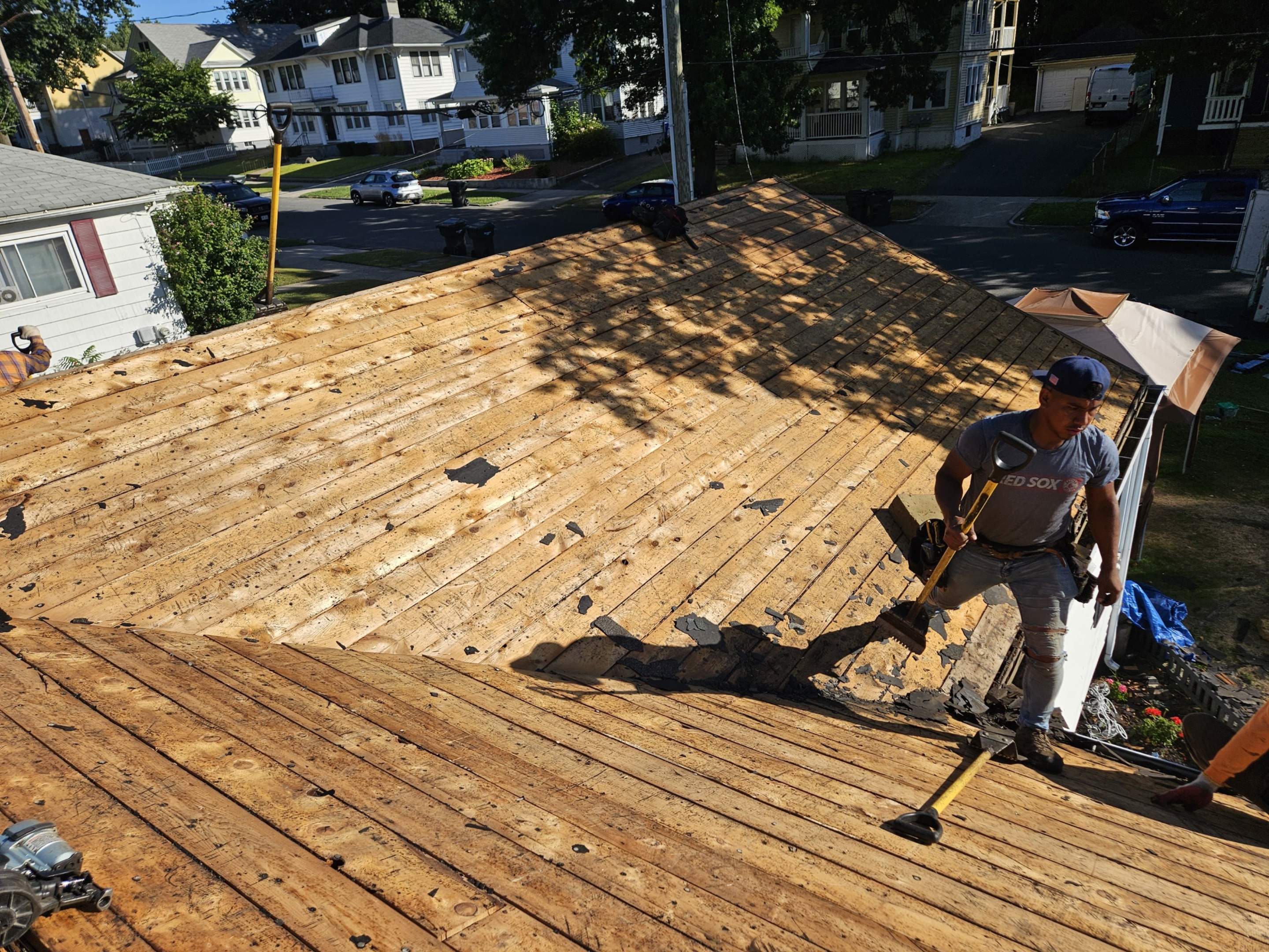 Full Strip & Re-Roof in Springfield, MA – Two-Layer Tear-Off by JOHNNYS PRO