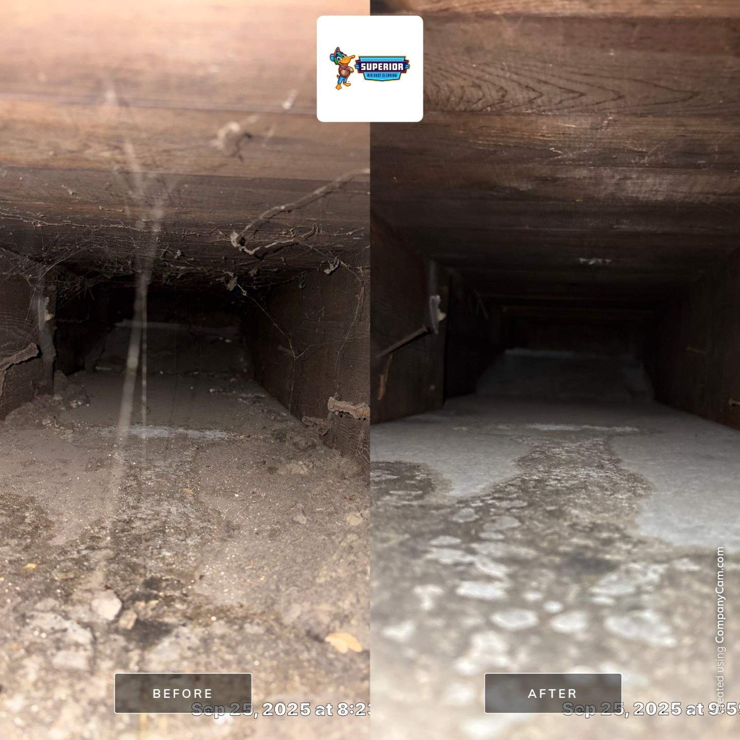 Air Duct Cleaning With a Vacuum Truck in Coraopolis, PA by Superior Air Duct Cleaning