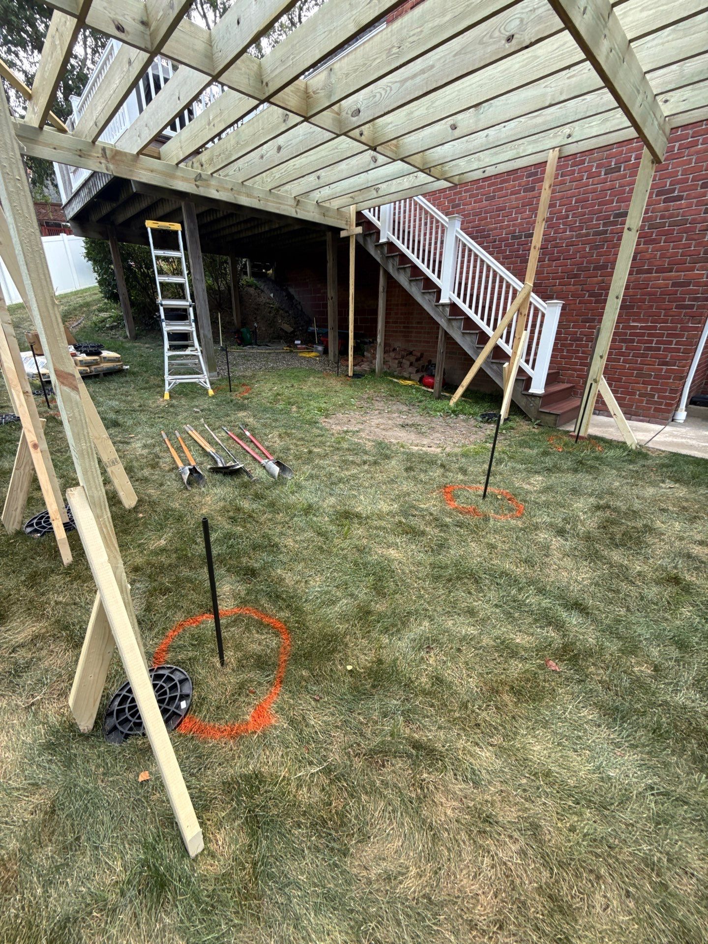 Deck extension  by Cousins Roofing Siding & Decks