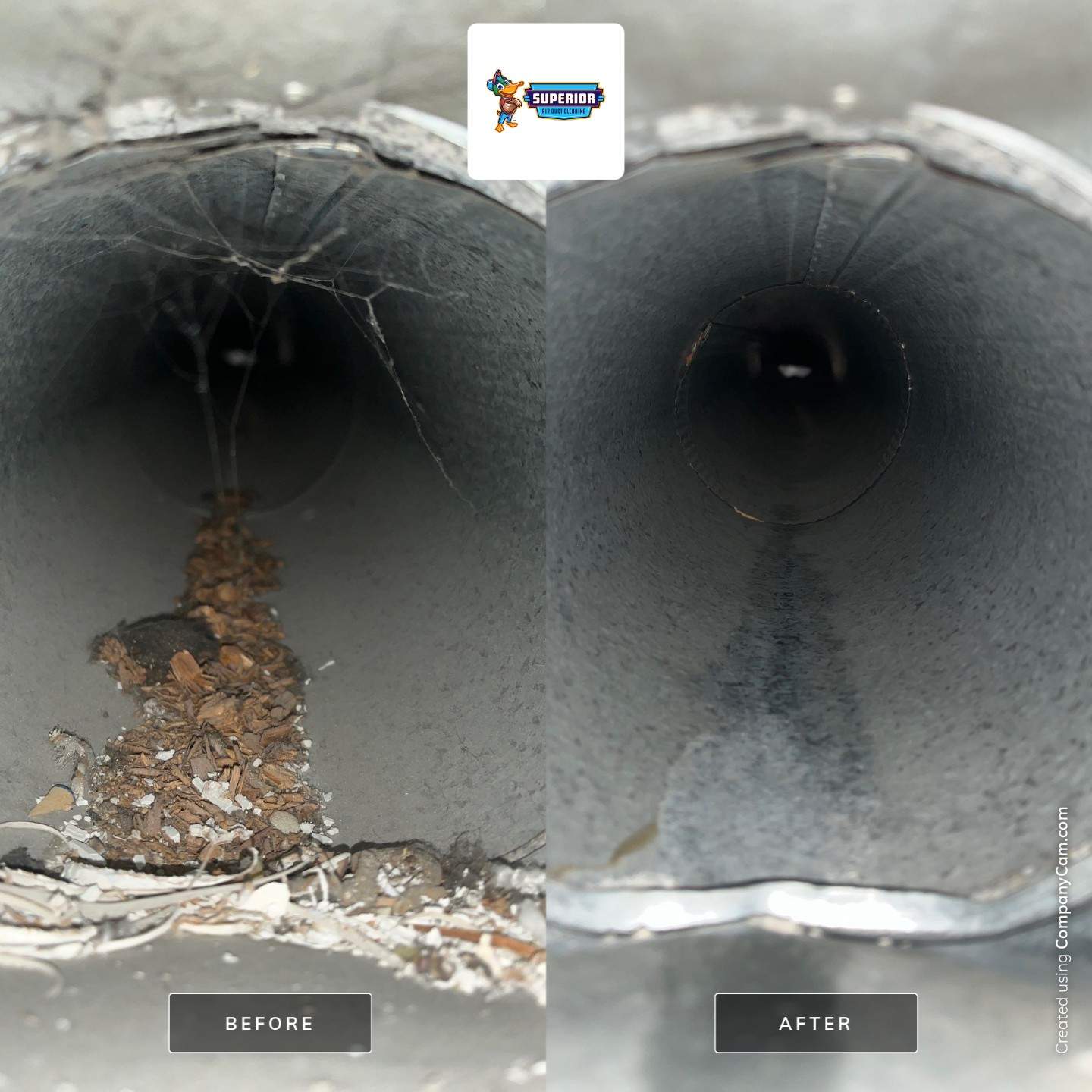 Air Duct Cleaning With a Vacuum Truck in Youngstown, OH by Superior Air Duct Cleaning