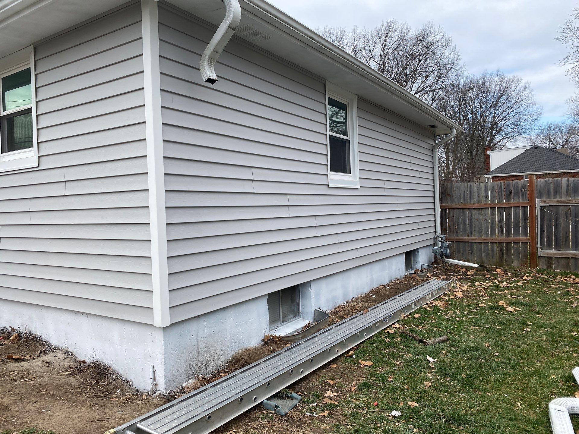 Installed New Vinyl Siding by EEC Windows, Siding & Roofing
