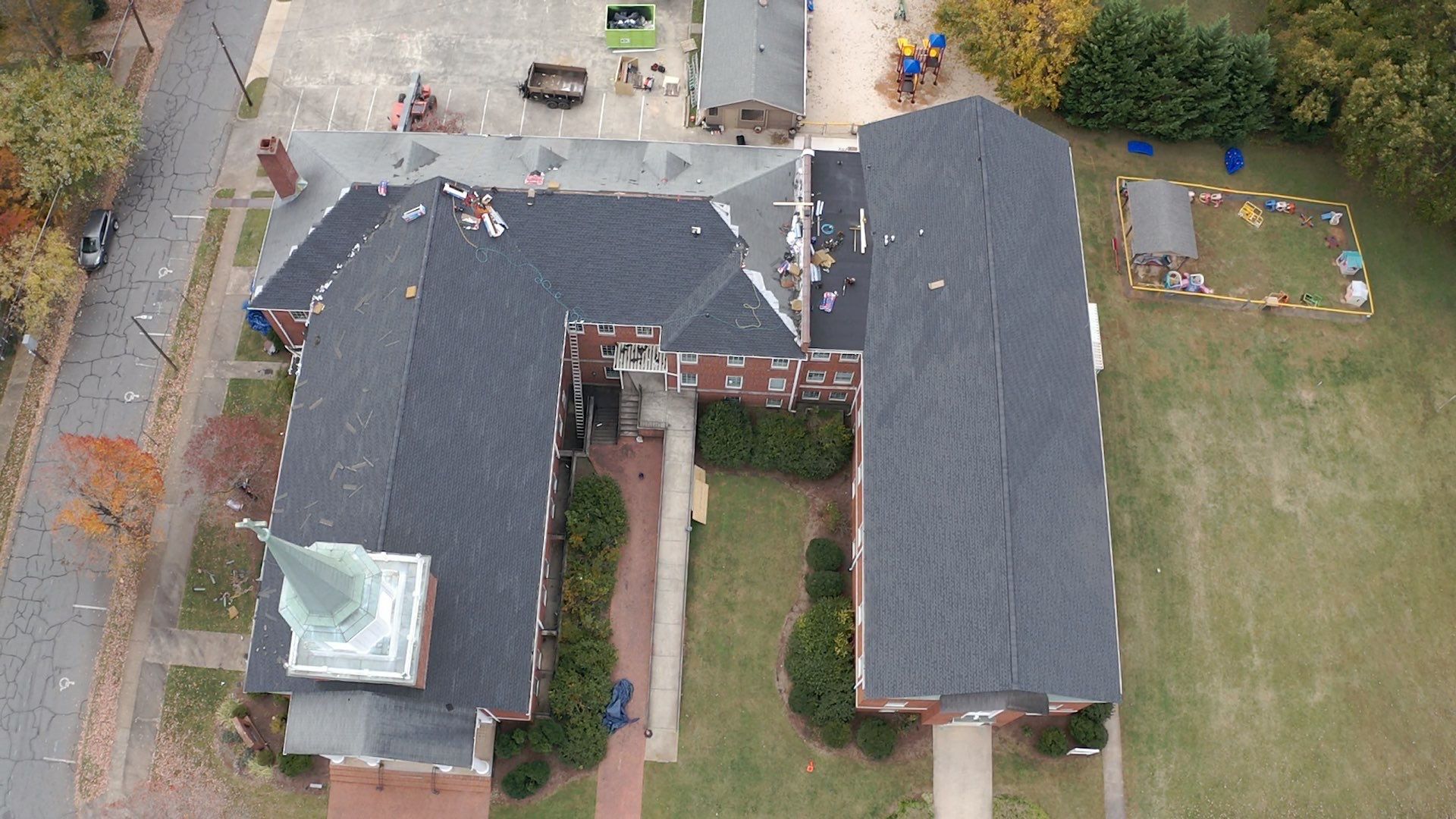 Mebane United Methodist Church by Just In Time Roofing and Restoration