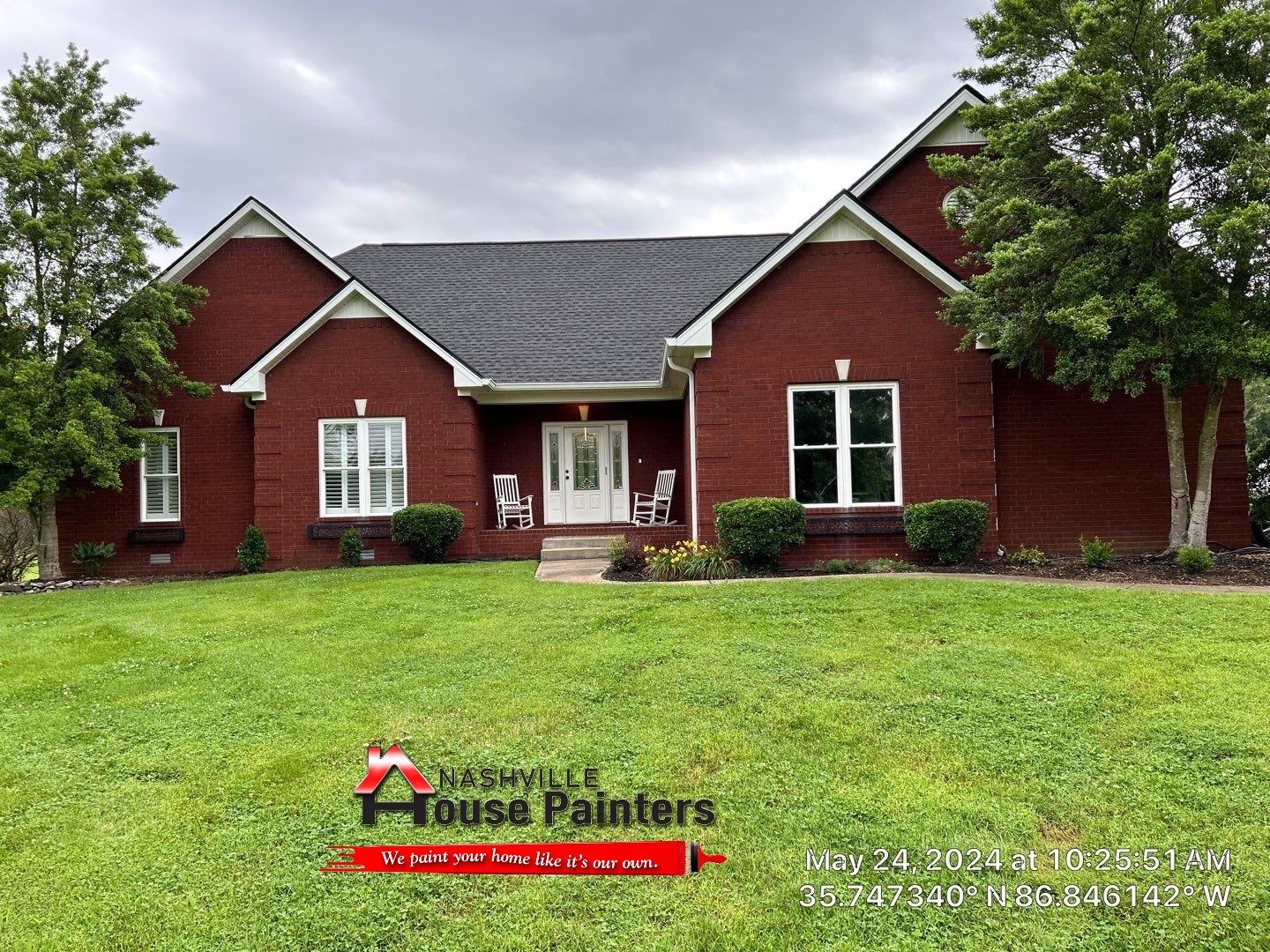 Spring Hill house  by Nashville House Painters 