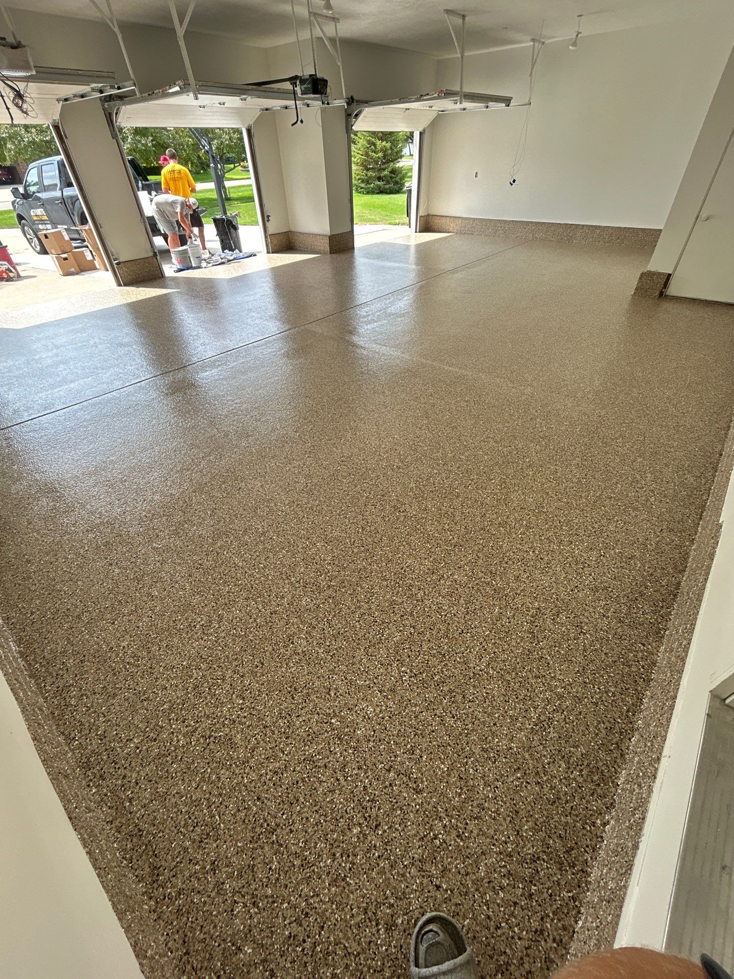 Baja Beige by Granite Garage Floors