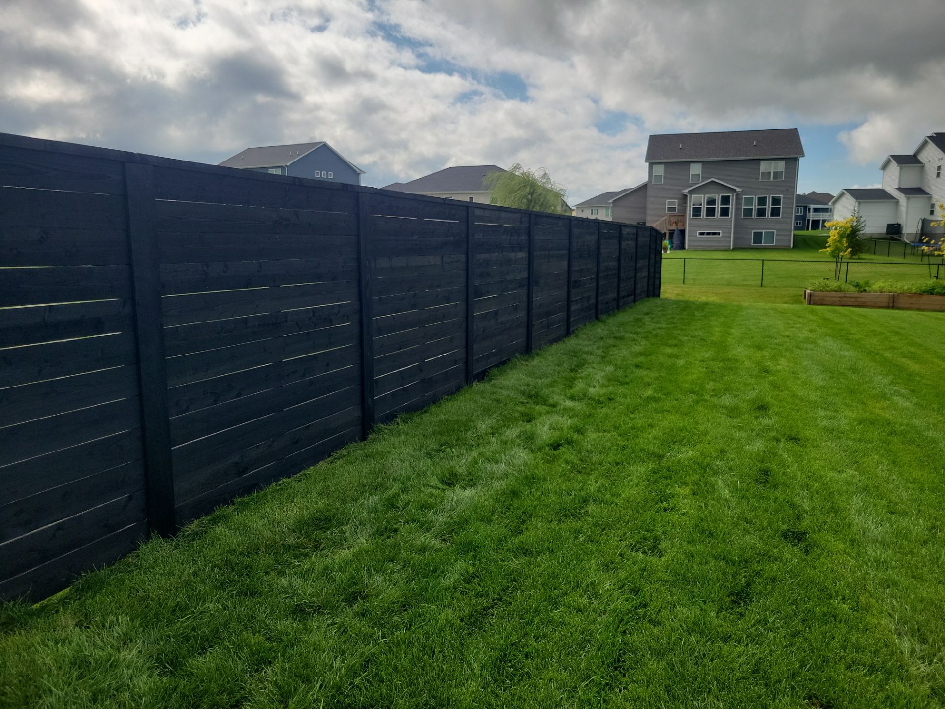 Project in Cedar Falls by Perfect Picket Fence and Stain