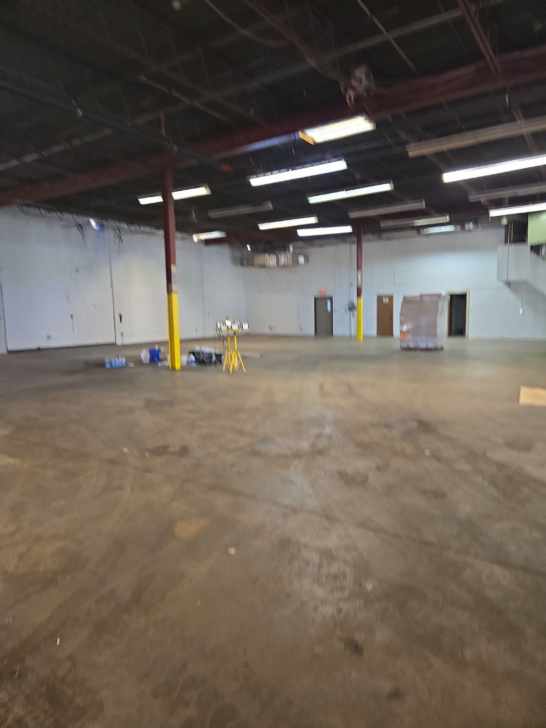 Existing Warehouse Interior Repaint by Blair Commercial Painting, LLC