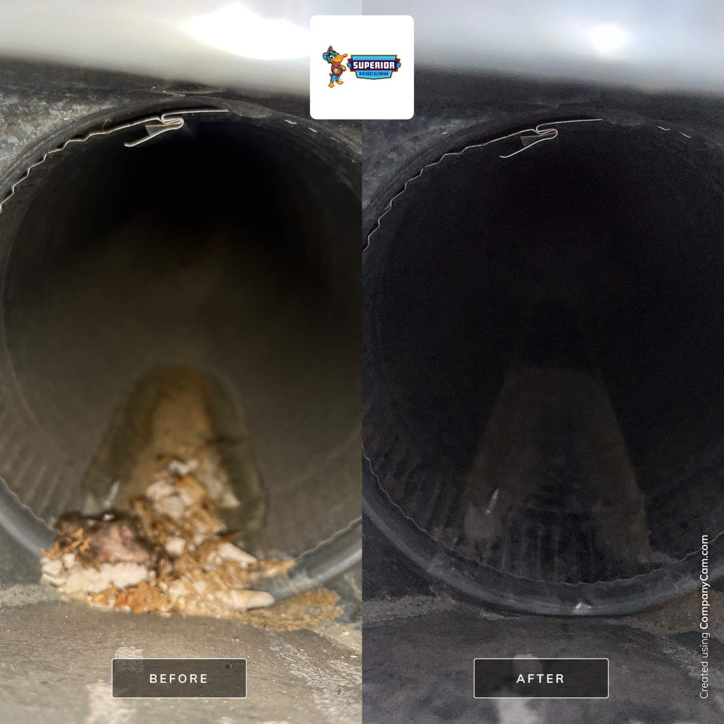 Air Duct Cleaning With a Vacuum Truck in Claysville, PA by Superior Air Duct Cleaning
