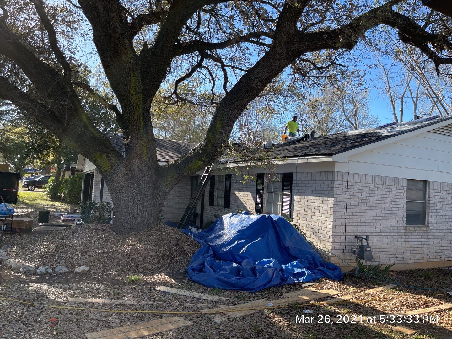 Historical Home needed a full decking and new roof by First United Roofing & Construction