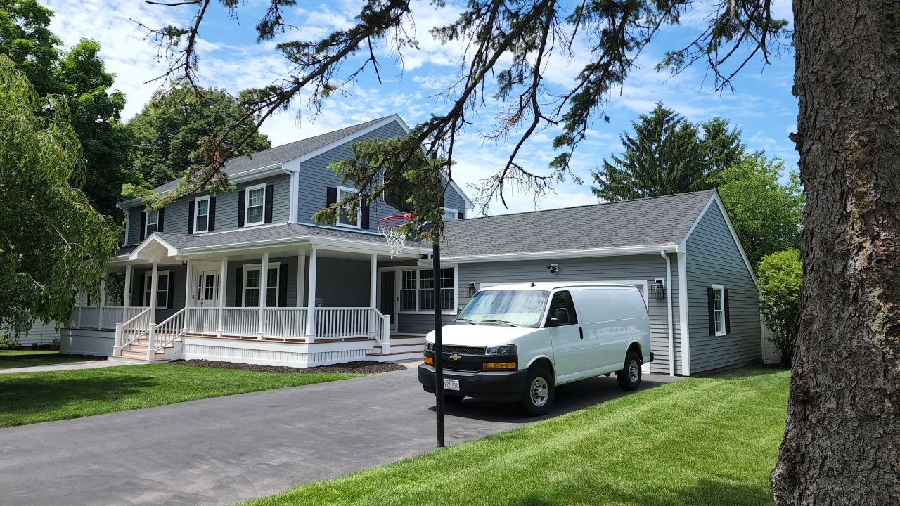 Siding Installation using James Hardie by UBrothers Construction