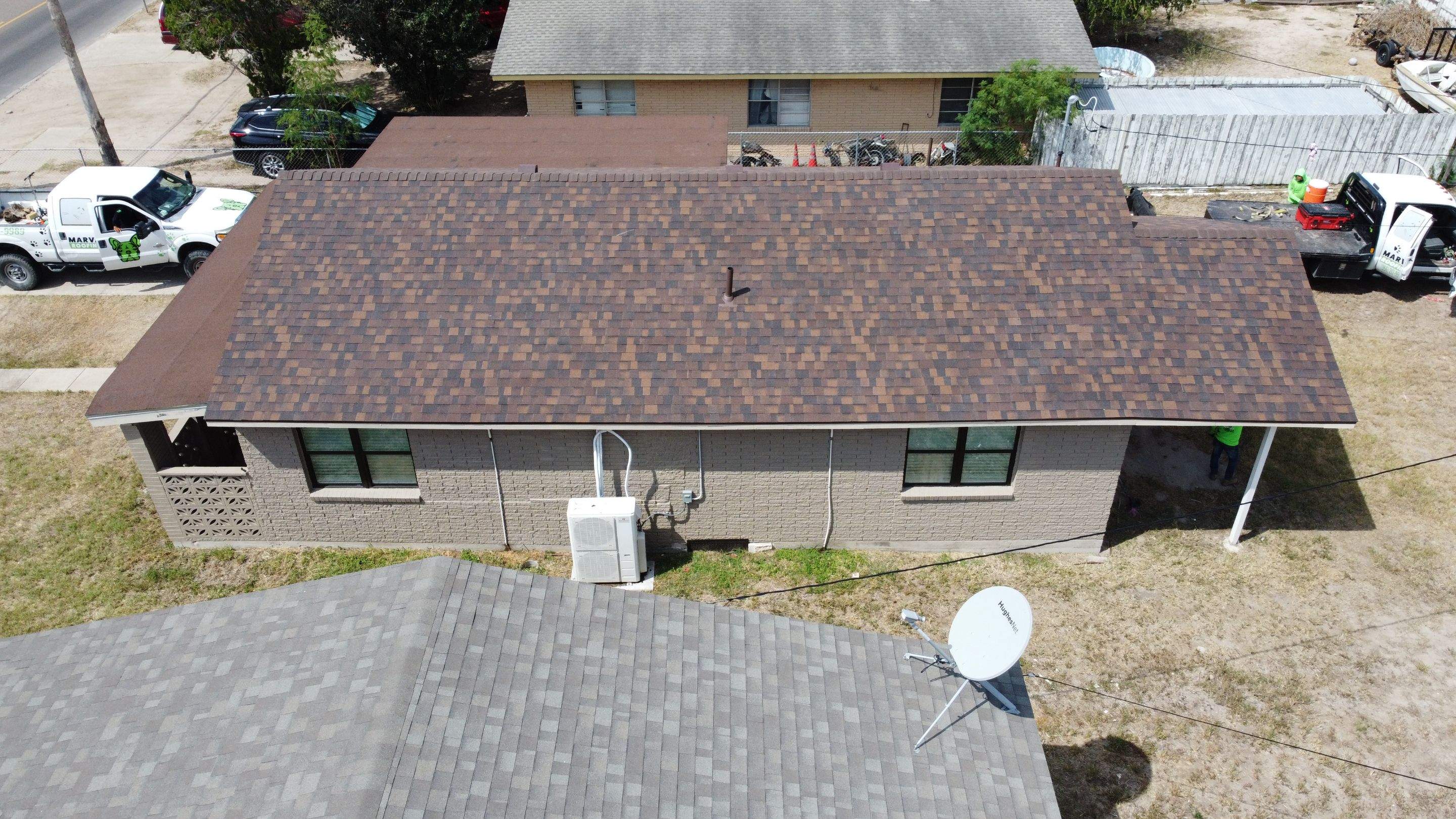 Project in Edinburg by Marva Roofing
