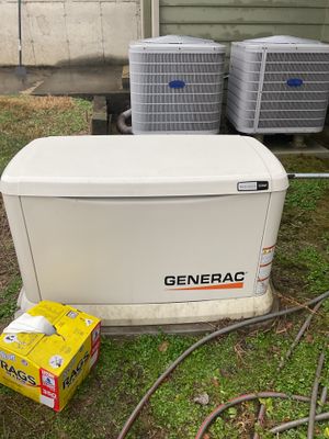 Routine Maintenance Performed on Standby Generator